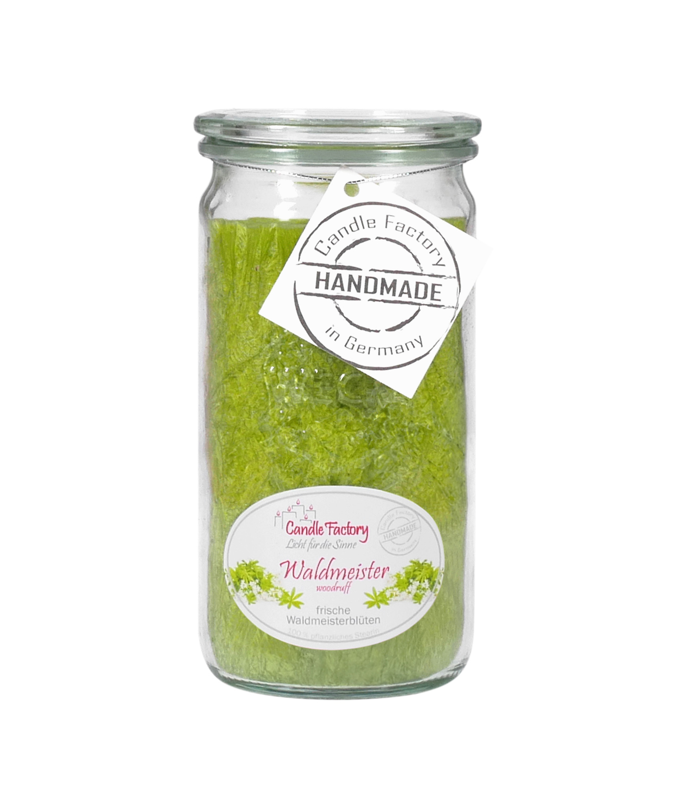 Candle Factory Mini Jumbo Waldmeister Duftkerze Dekokerze 307158