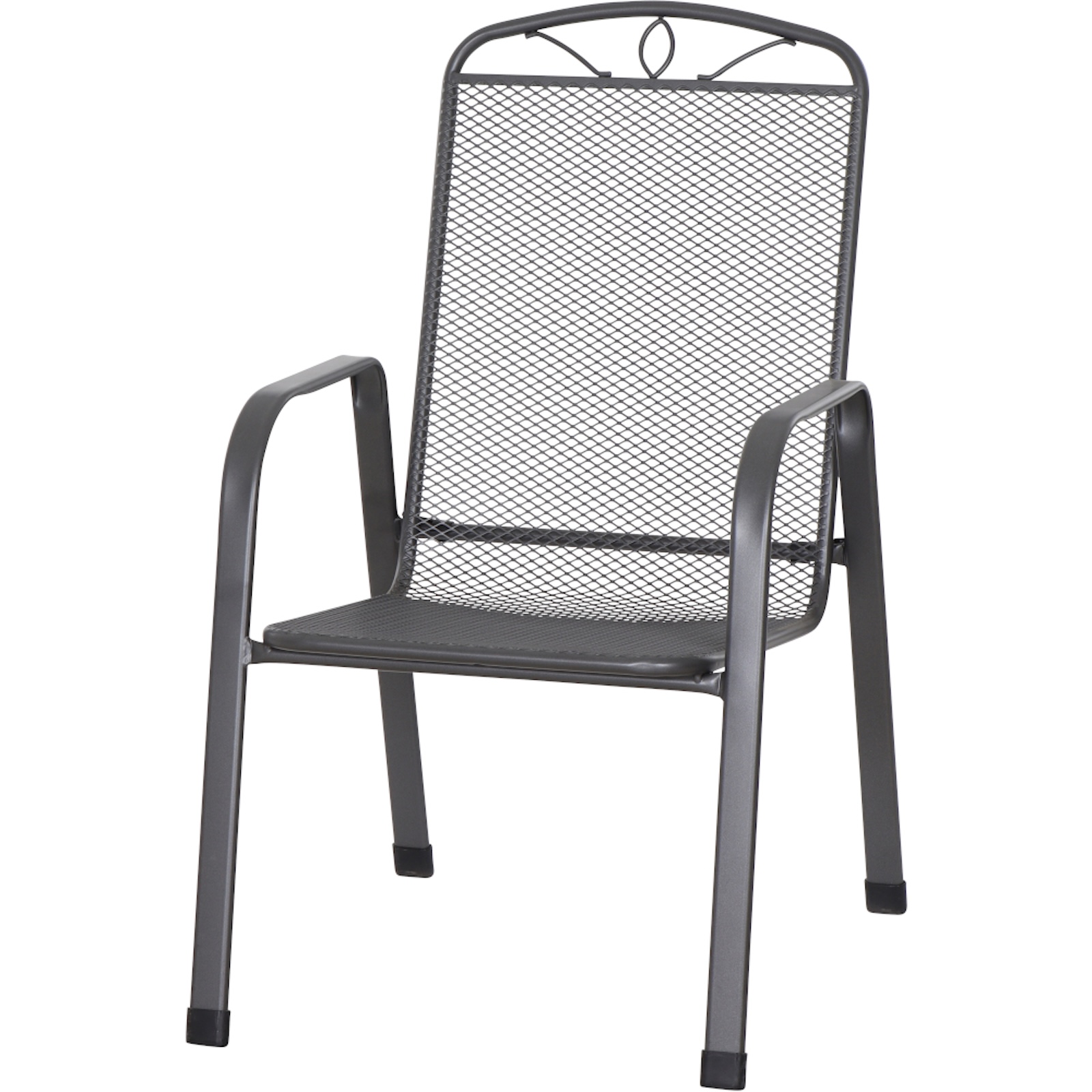 Siena Garden Elda Stapelsessel Gartenstuhl Gartensessel Loungestuhl matt-anthrazit