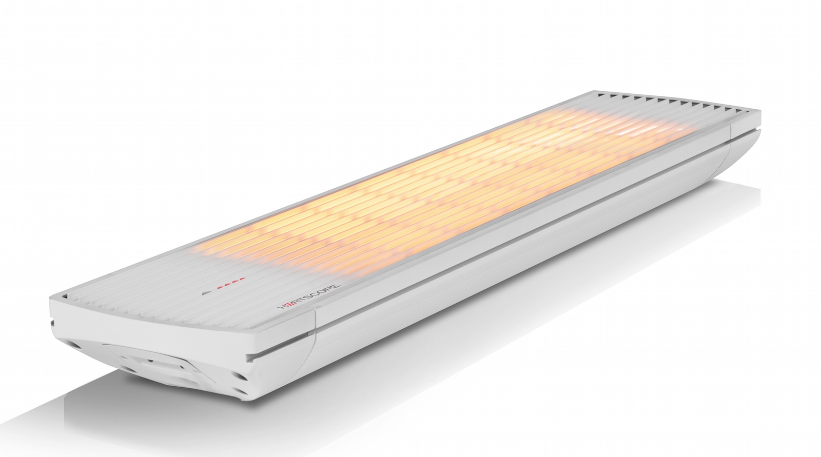 Heatscope Spot Heizstrahler mit IR-Fernbedienung 1600 Watt Weiß 67x18,4x7,8 cm