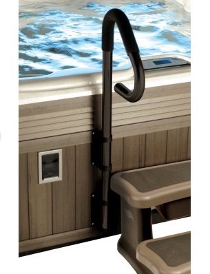 Leisure Concepts Safe-T-Rail Stainless Steel Handlauf Handgriff für Whirlpool