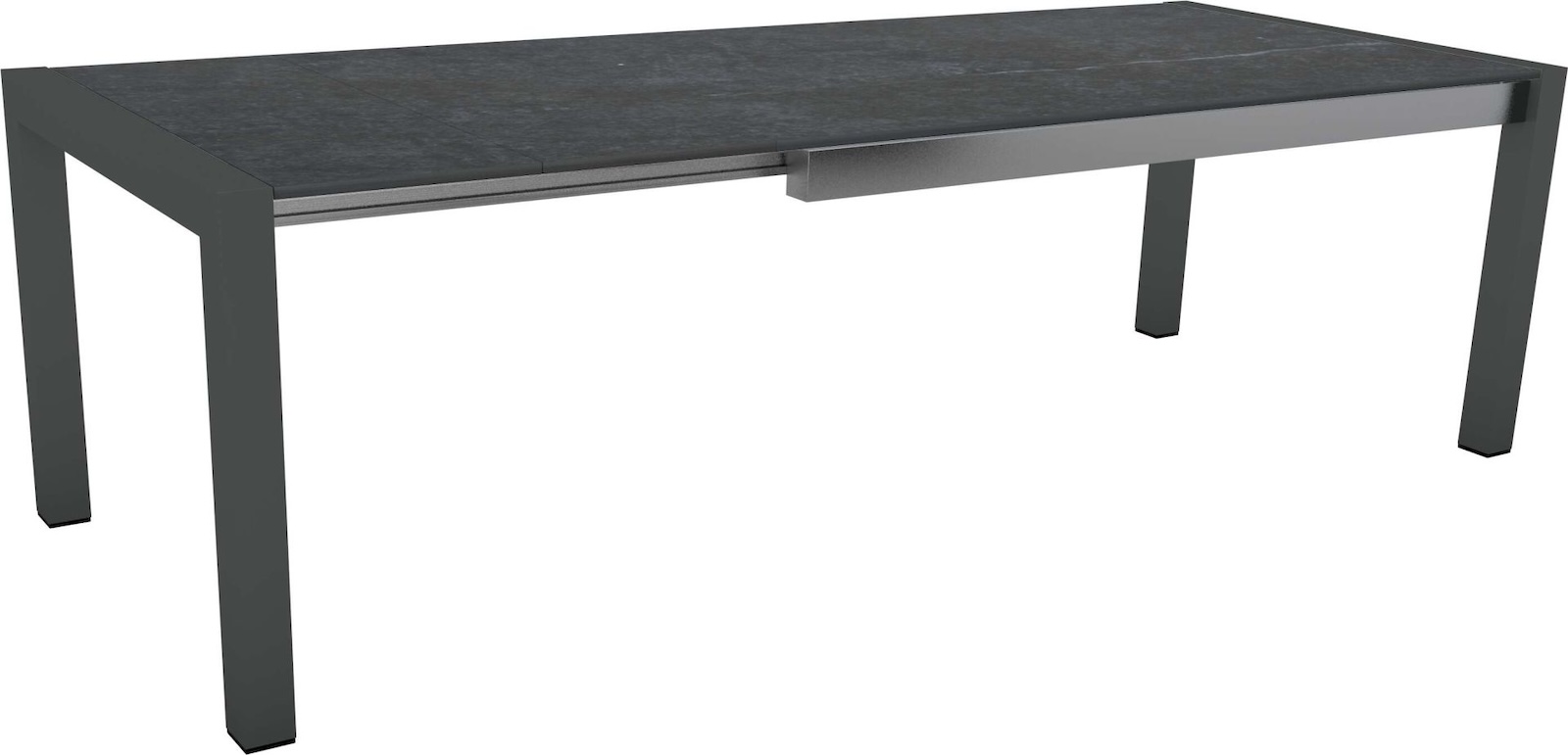 Stern Standard Ausziehtisch Gartentisch Dining-Tisch Aluminium 174/234x90 cm