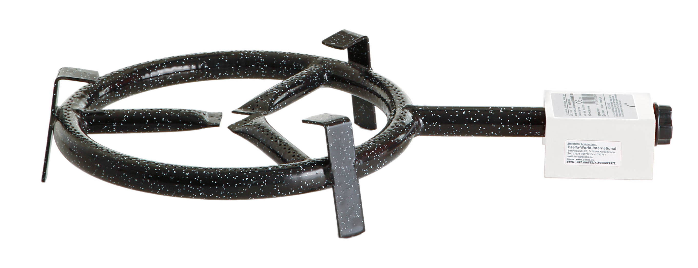 Paella World Paella-Brenner 1-Ring-Gasbrenner Ø 30 cm - 6,8 kW, 50 mbar