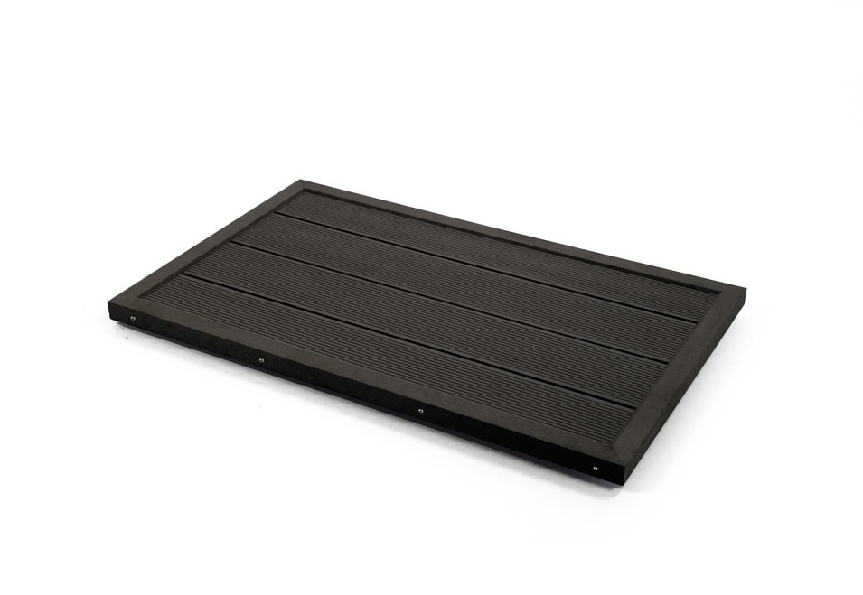 Steinbach Outdoor Bodenelement für Solardusche und Leiter Bodenplatte für Gartendusche