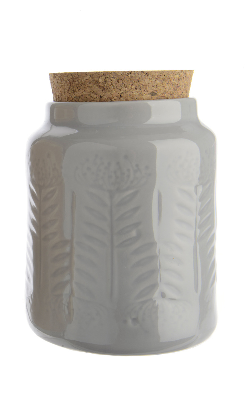 Kaemingk Steingutgefäß Steinguttopf praktischer Mehrzwecktopf grau