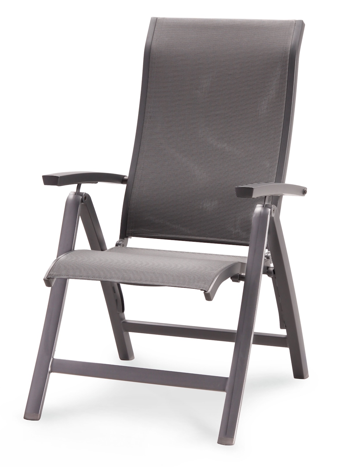 Best Larino Klappstuhl Gartenstuhl Folding Chair Anthrazit 62 x 68 x 110 cm