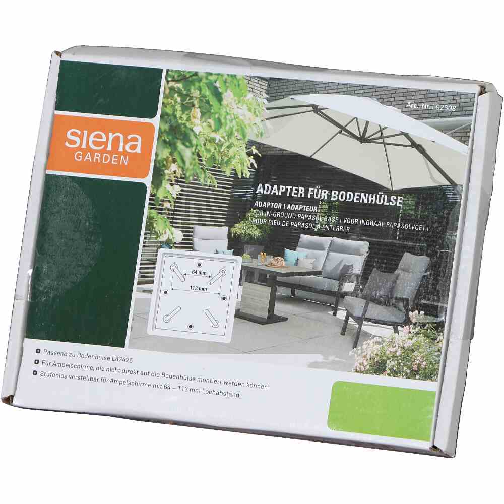 Siena Garden Adapterplatte UNIVERSAL, 64-113 mm L92608