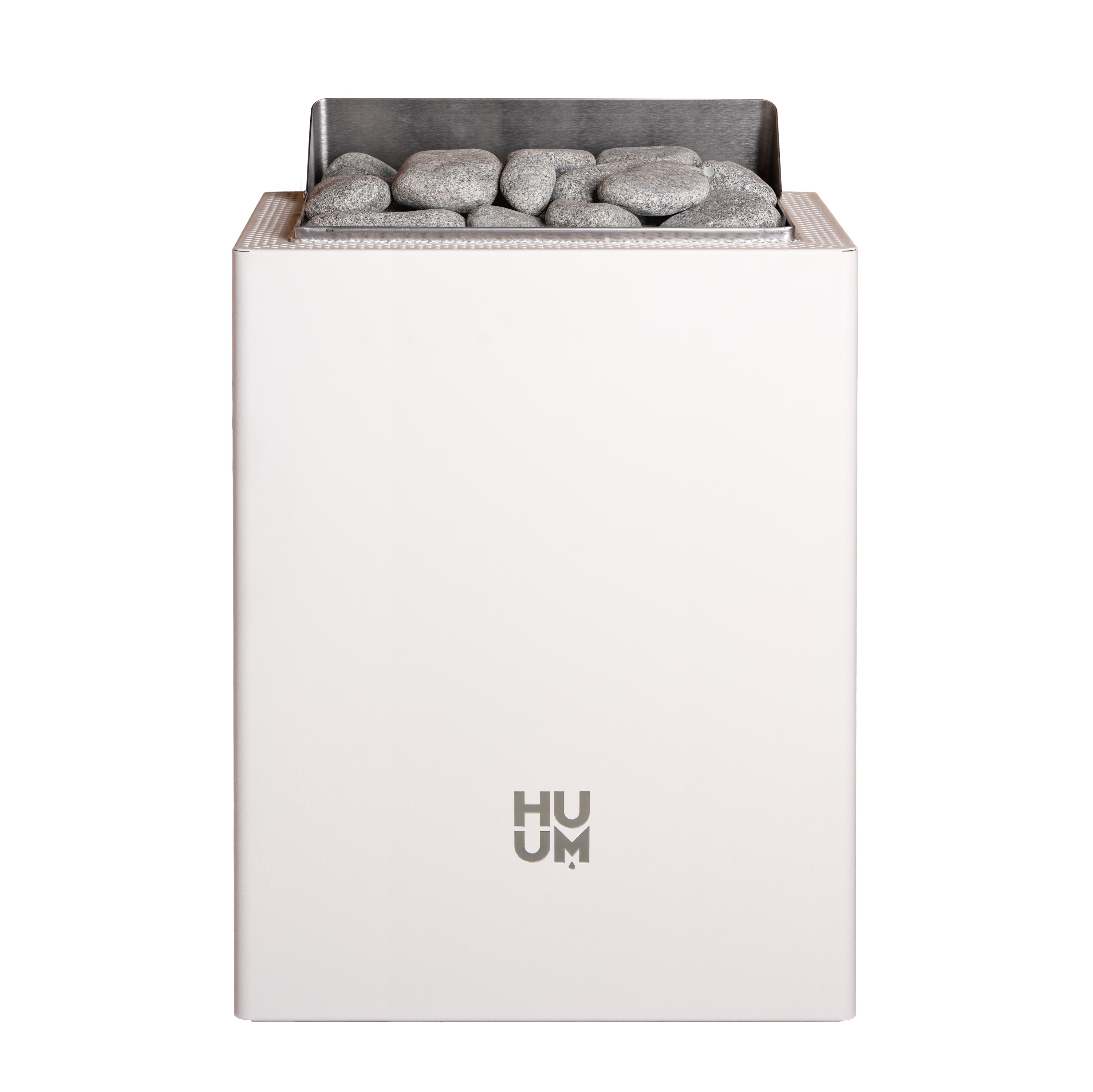 HUUM Core Wall 6 White Saunaofen 6 kW finnischer Saunaofen Design Wandofen