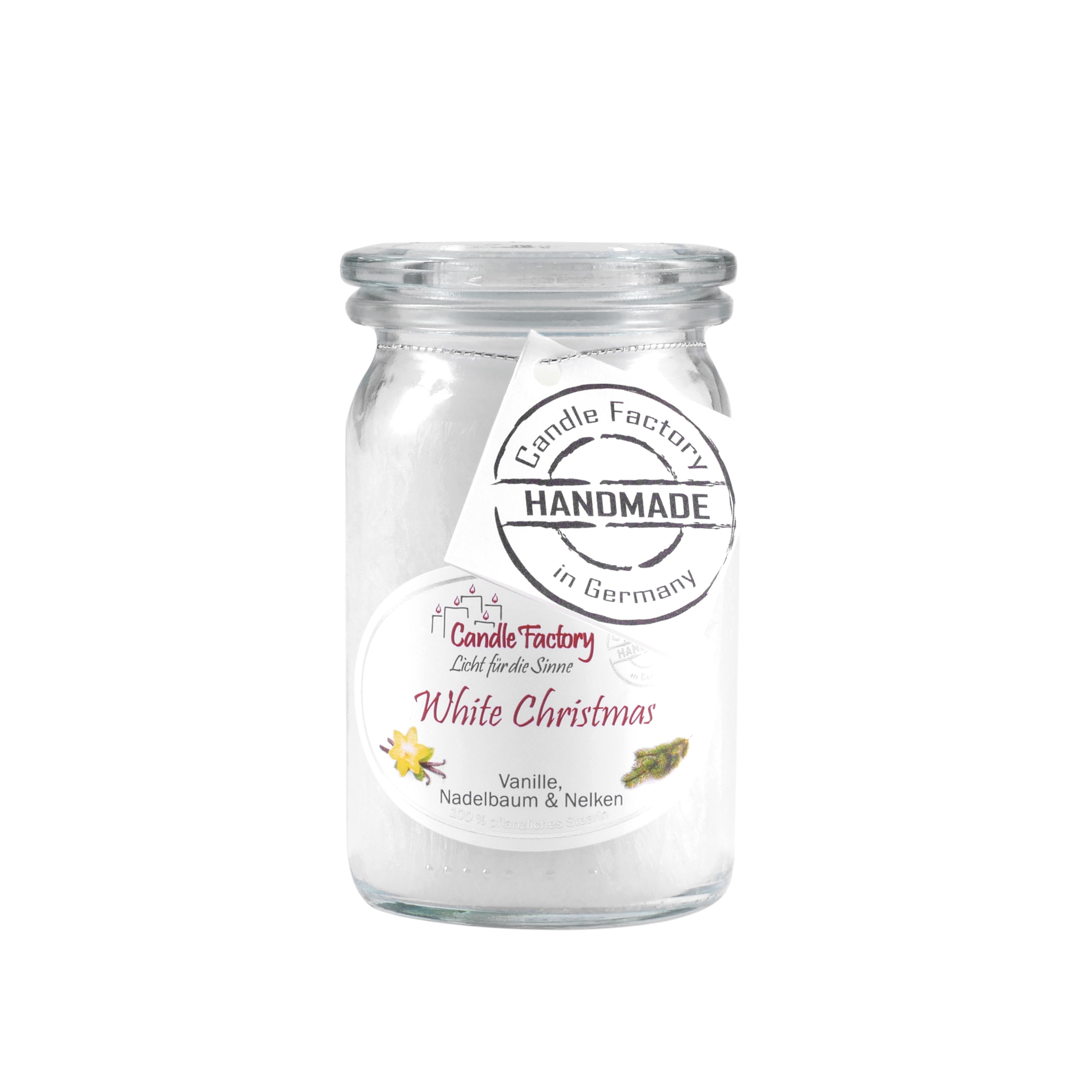 Candle Factory Baby Jumbo White Christmas Duftkerze Dekokerze 308052