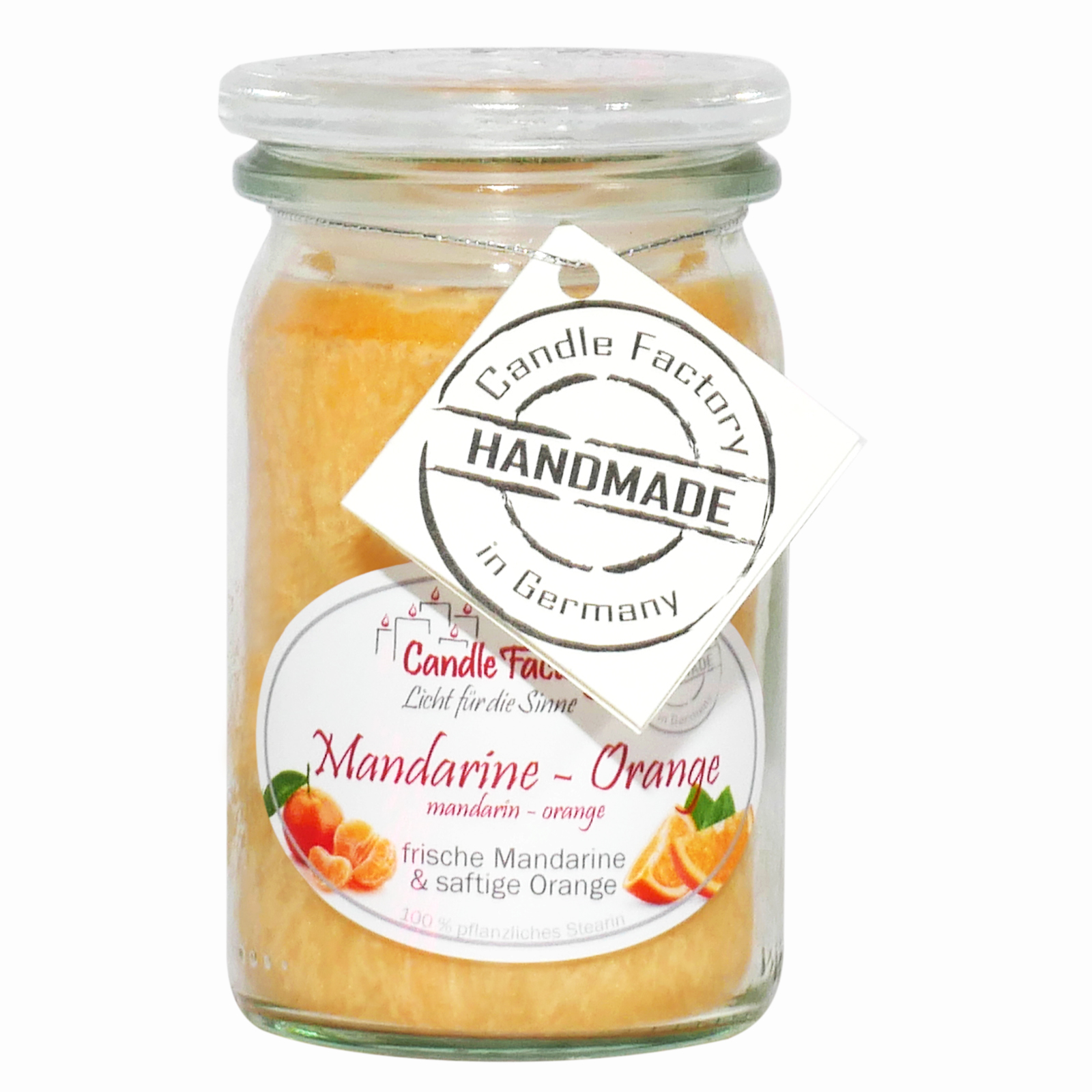 Candle Factory Baby Jumbo Mandarine-Orange Duftkerze Dekokerze 308177