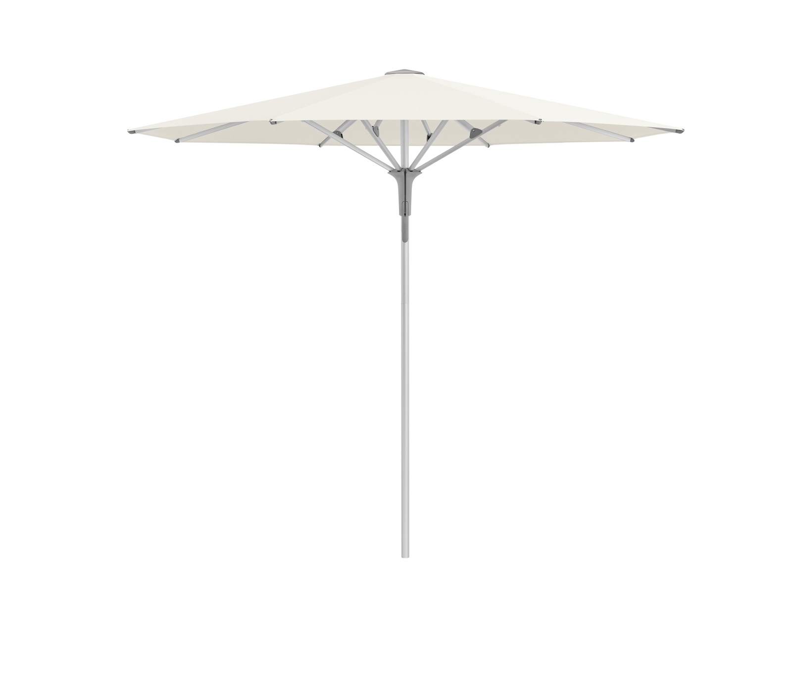 GLATZ Sonnenschirm FORTINO® Pro rund ø 300 cm Farbe 158 Off White Mittelmastschirm
