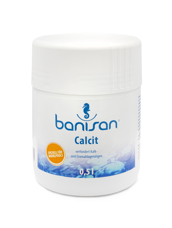 Banisan Calcit 0.5 l Calzit Härtestabilisator für Whirlpools gegen Kalkablagerungen
