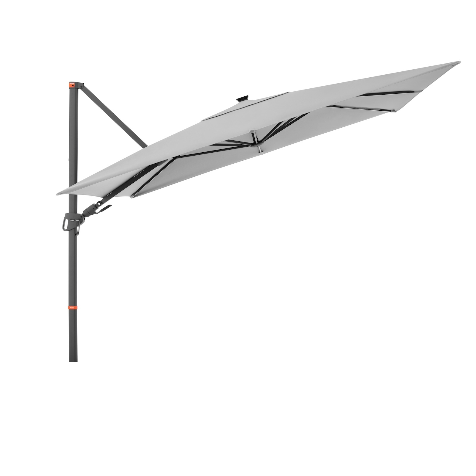 Doppler myZone Pendelschirm Side LED 300 x 220 cm Sonnenschirm 3 Farben Ampelschirm 451280