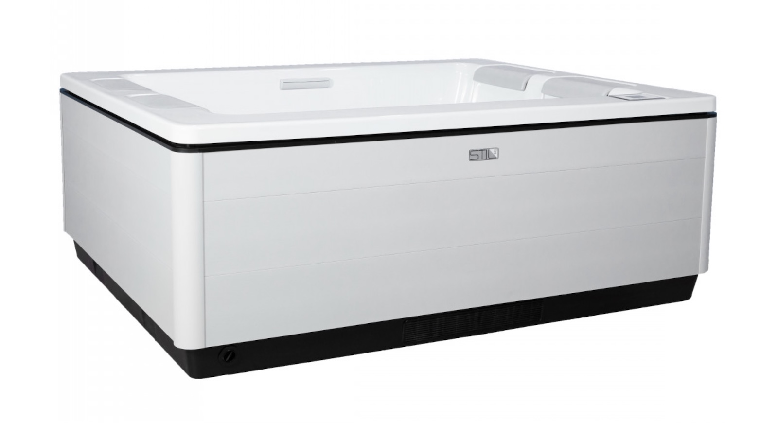 Bullfrog Spas STIL 5 Premium Whirlpool für 4 Personen 208x169x79cm Light Grey