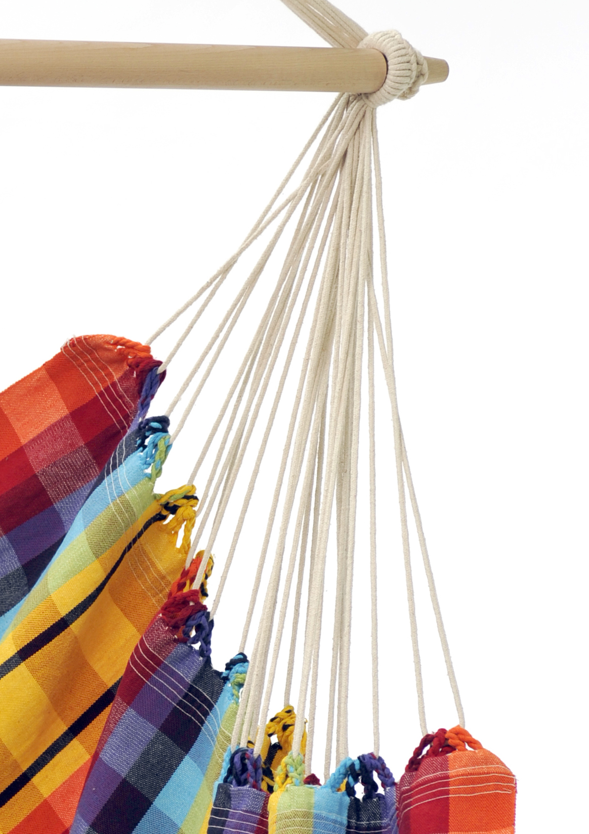 AMAZONAS XL Hängesessel Brasil Rainbow mit Spreizstab Sitzfläche ca. 160 x 130 cm