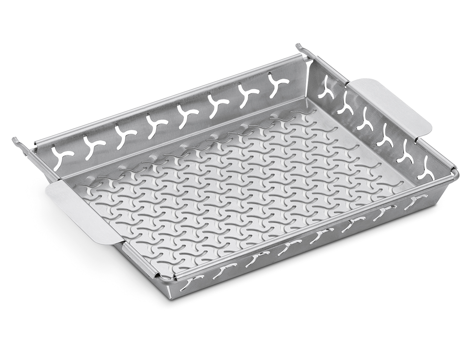 Weber Elevations Tiered Grilling System (ETGS) Grillkorb mit Halter Edelstahl