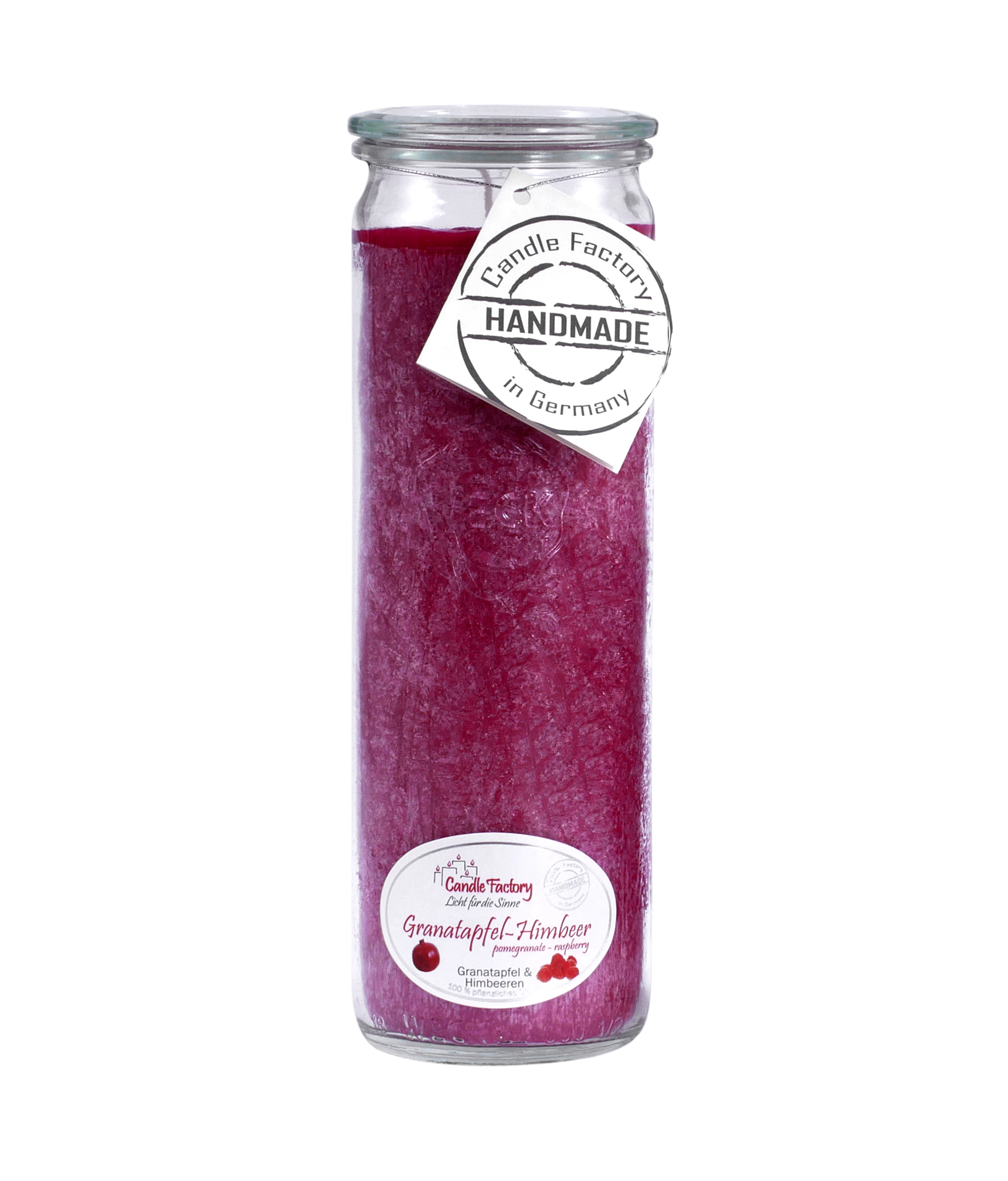 Candle Factory Big Jumbo Granatapfel Himbeer Duftkerze Dekokerze 306-077