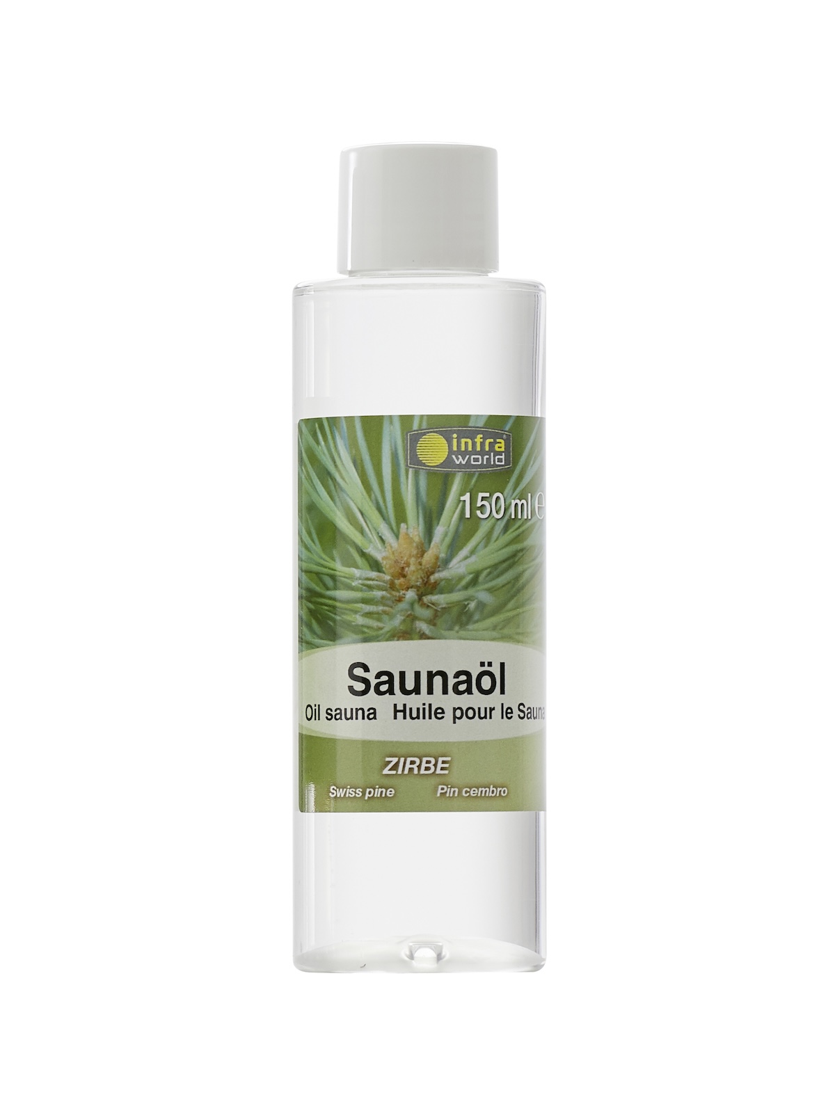 Infraworld Saunaöl Zirbe Saunaaufguss Saunaduft 150 ml S2263-6