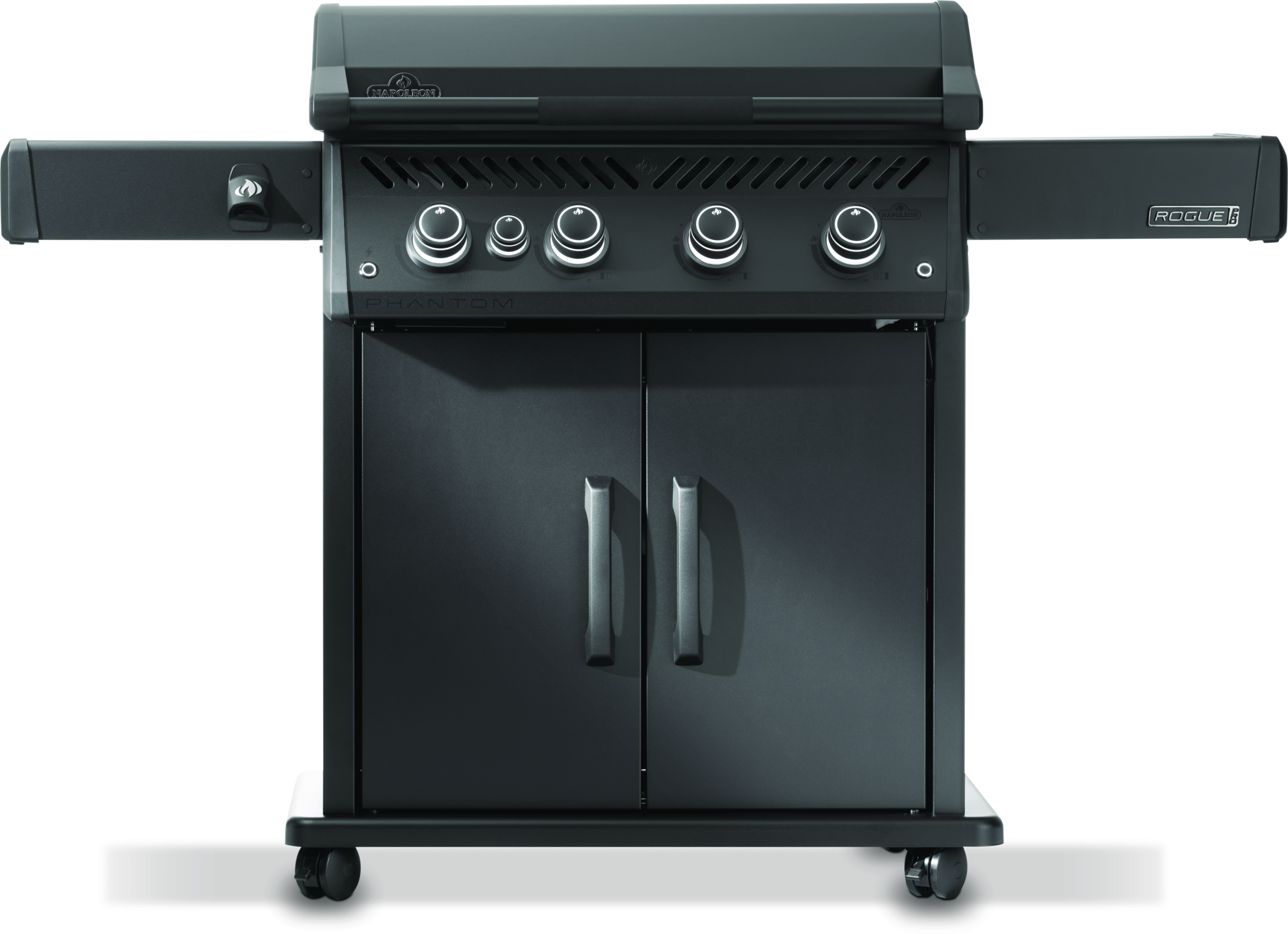 Napoleon Phantom Rogue PRO 30 Plancha Gasgrill Mattschwarz mit SIZZLE ZONE RP30FTSIBPK-DE-PHM