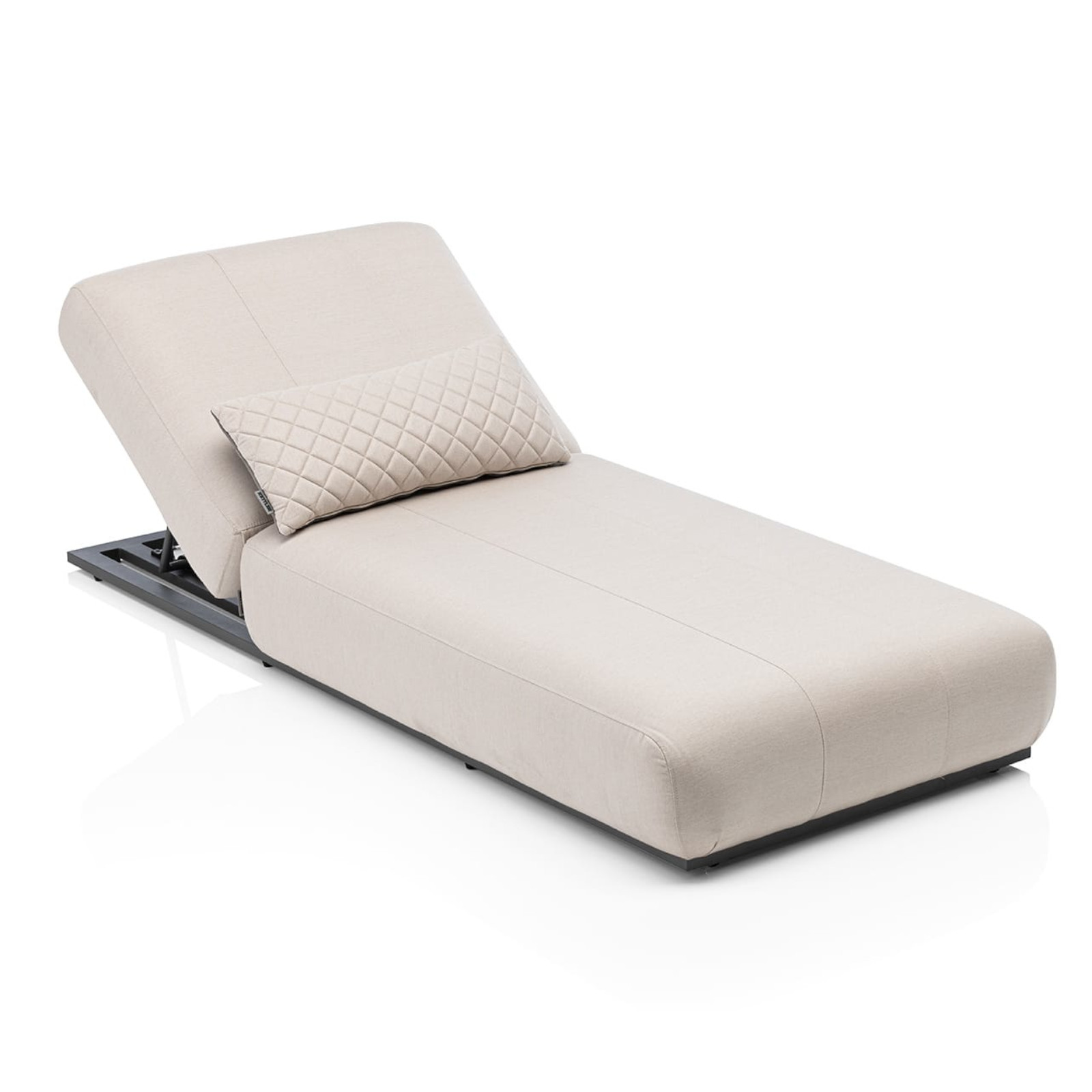 Kettler Sonnenliege Daybed EGO anthrazit matte/frosty chine Aluminium Sunbrella®