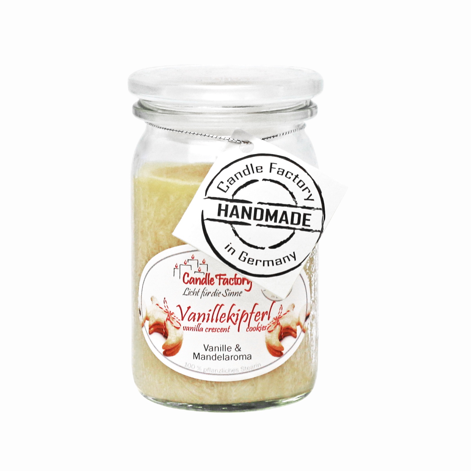 Candle Factory Baby Jumbo Vanillekipferl Duftkerze Dekokerze 308187
