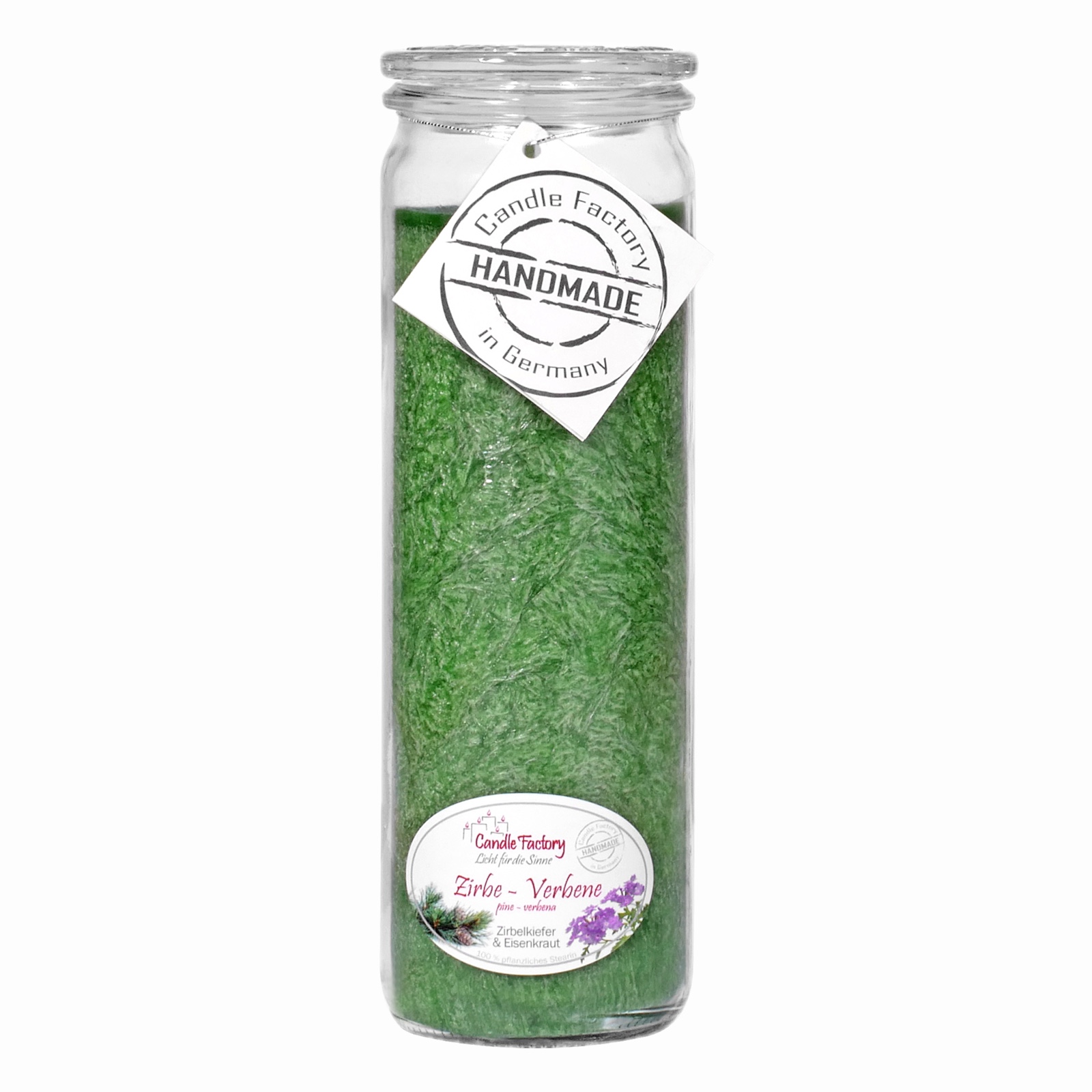 Candle Factory Big Jumbo Zirbe - Verbene Duftkerze Dekokerze 306181