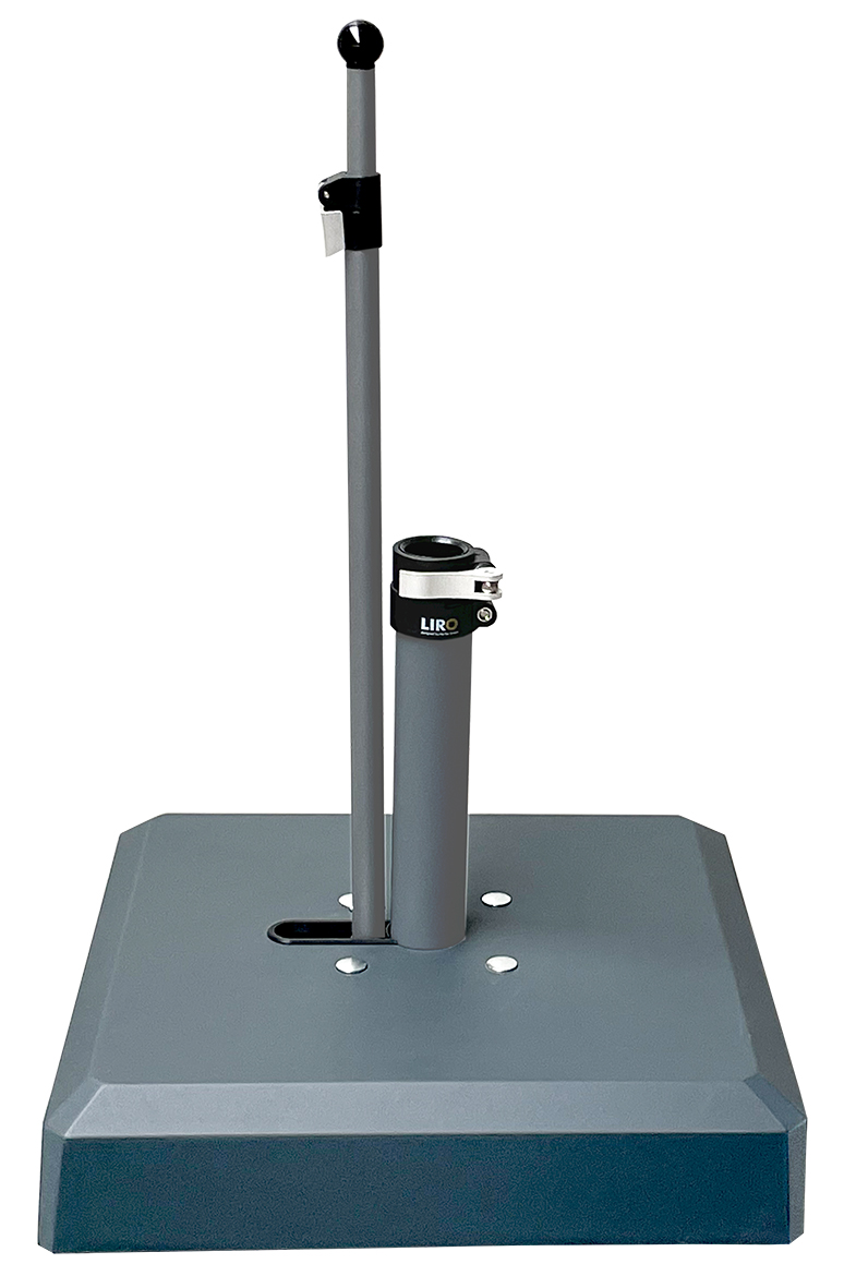 Liro Schirmständer Colour Edition Alu -Vario 50, 55 x 55 cm anthrazit CE-K50-A