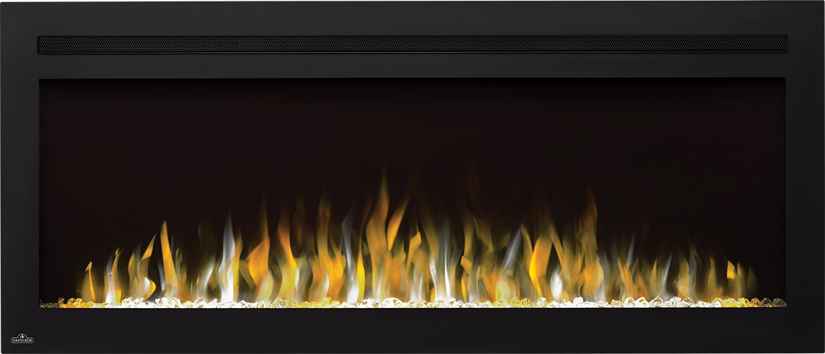 Napoleon Purview 50 Elektrokamin 127 x 54,6 x 14 cm Kaminfeuer für mittelgroße Räume NEFL50HI-EU