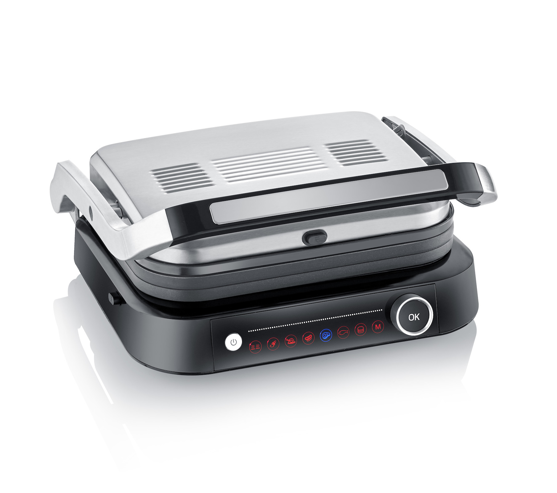 SEVERIN Kontaktgrill SEVINI Pro KG 2395 Tischgrill Elektrogrill