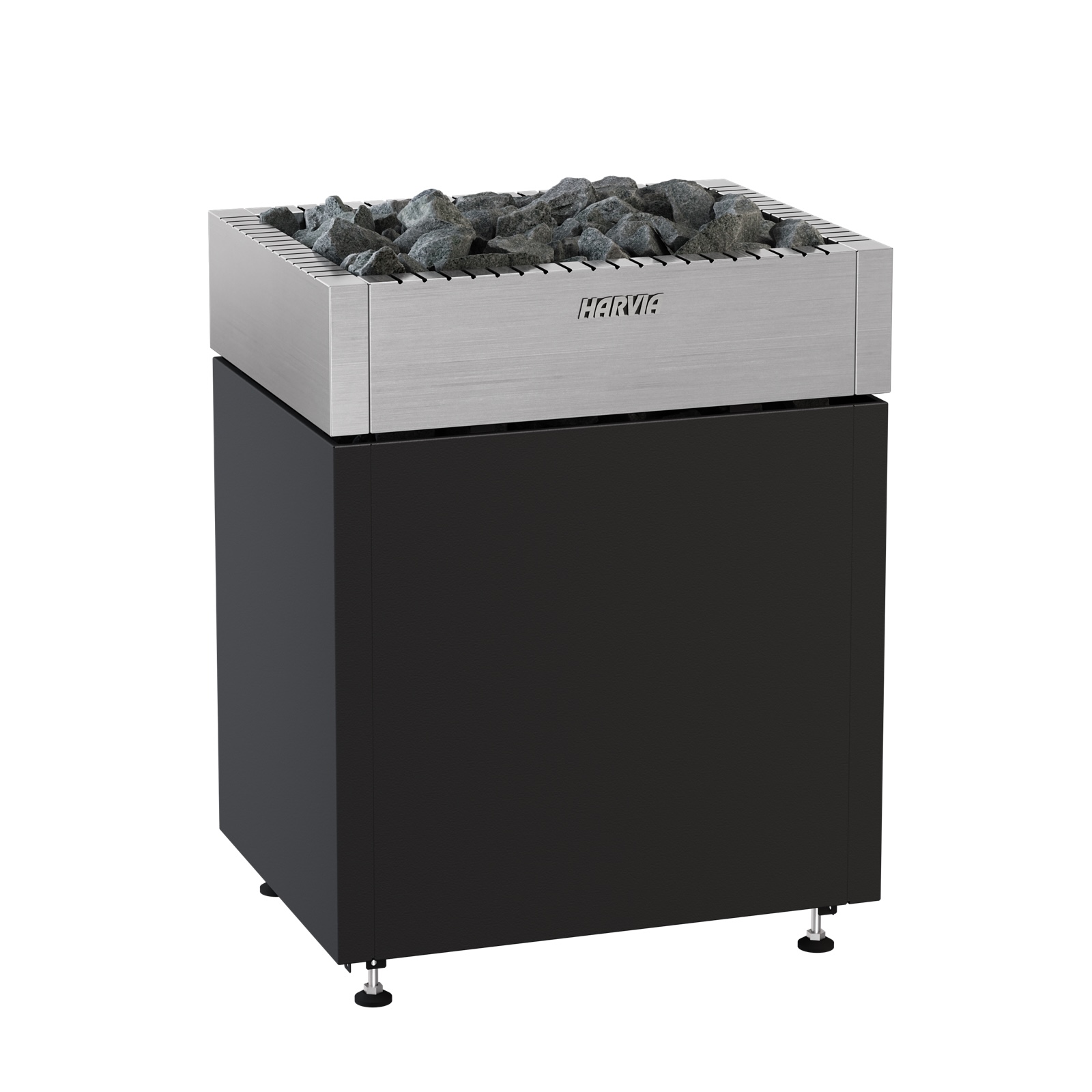 Harvia Qube 15 kW Saunaofen Standofen Saunaheizgerät finnischer Saunaofen QU150E