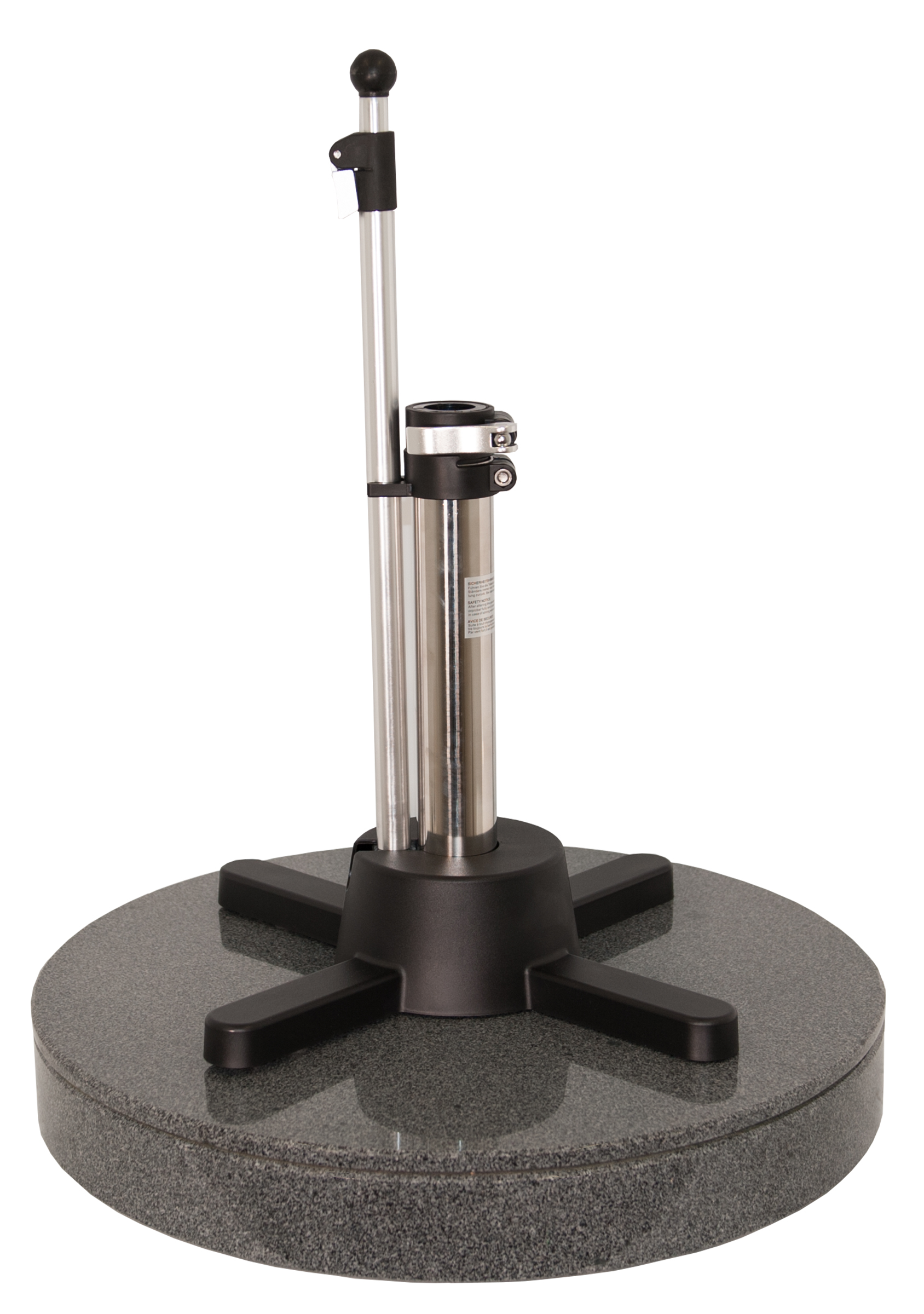 Liro Schirmständer Midi 70 K mit Schnellspannung Granit Ø 64 dunkelgrau G70K-64-06