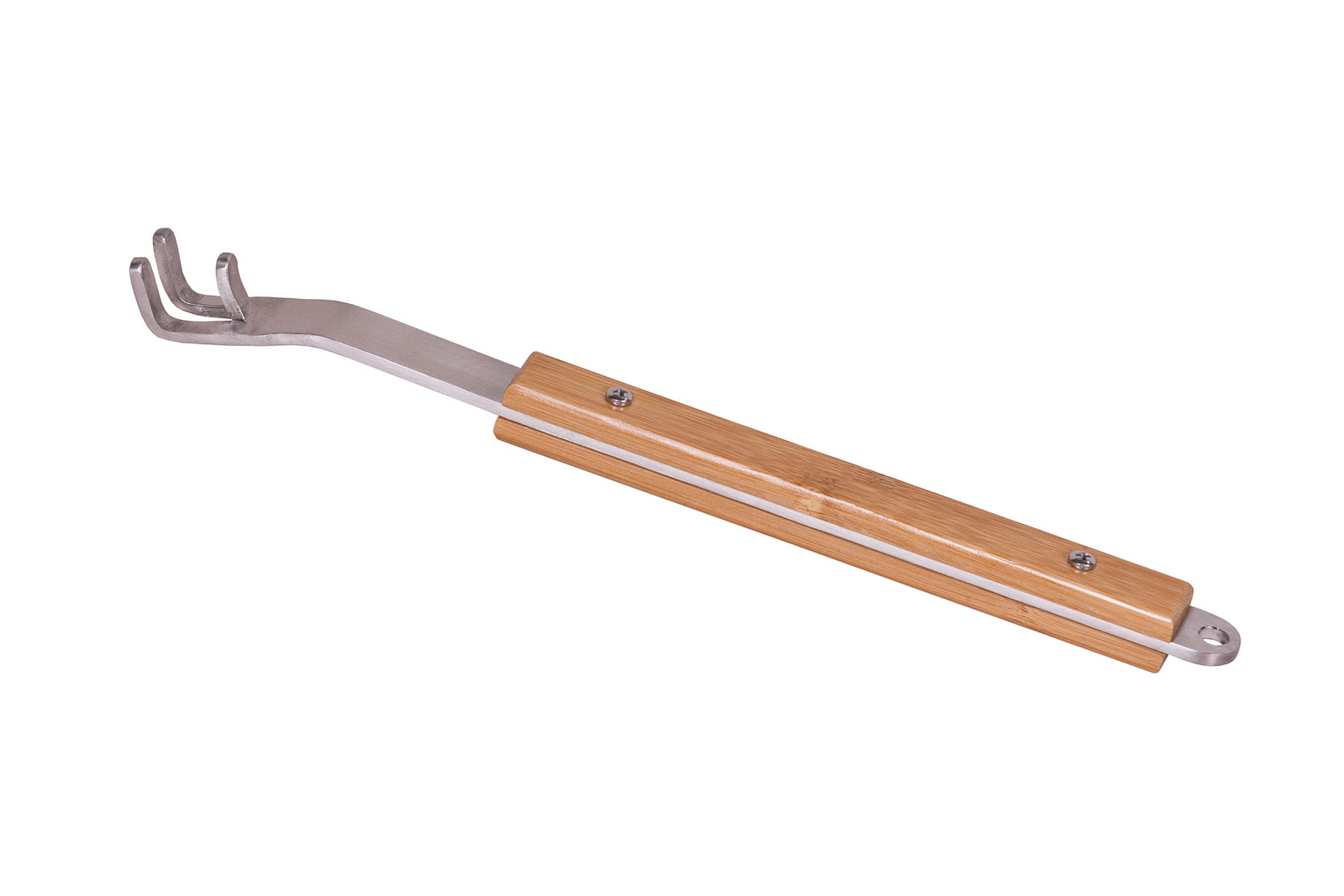 Monolith Steinheber aus Edelstahl mit Bambusgriff für Pizzastein und Deflektorstein 206017