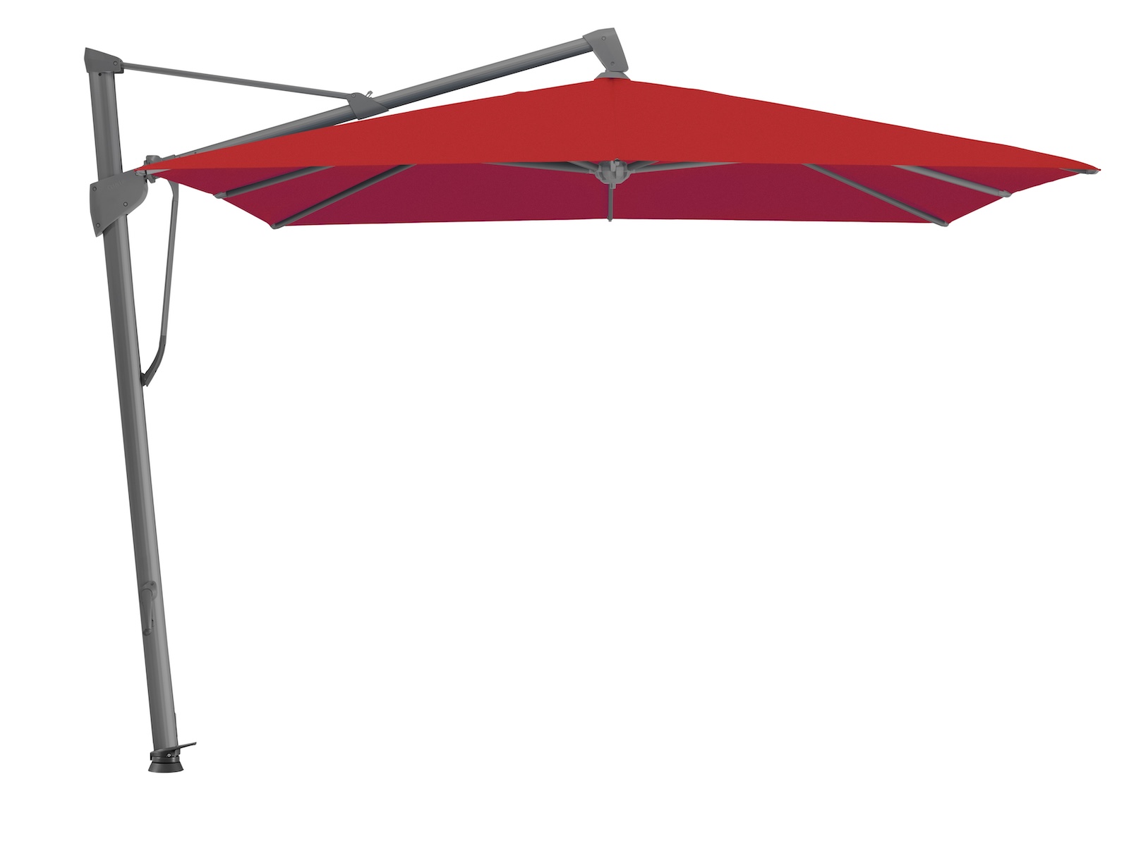 GLATZ Ampelschirm SOMBRANO® S+ quadratisch 300 x 300 cm Freiarmschirm in 5 Farben