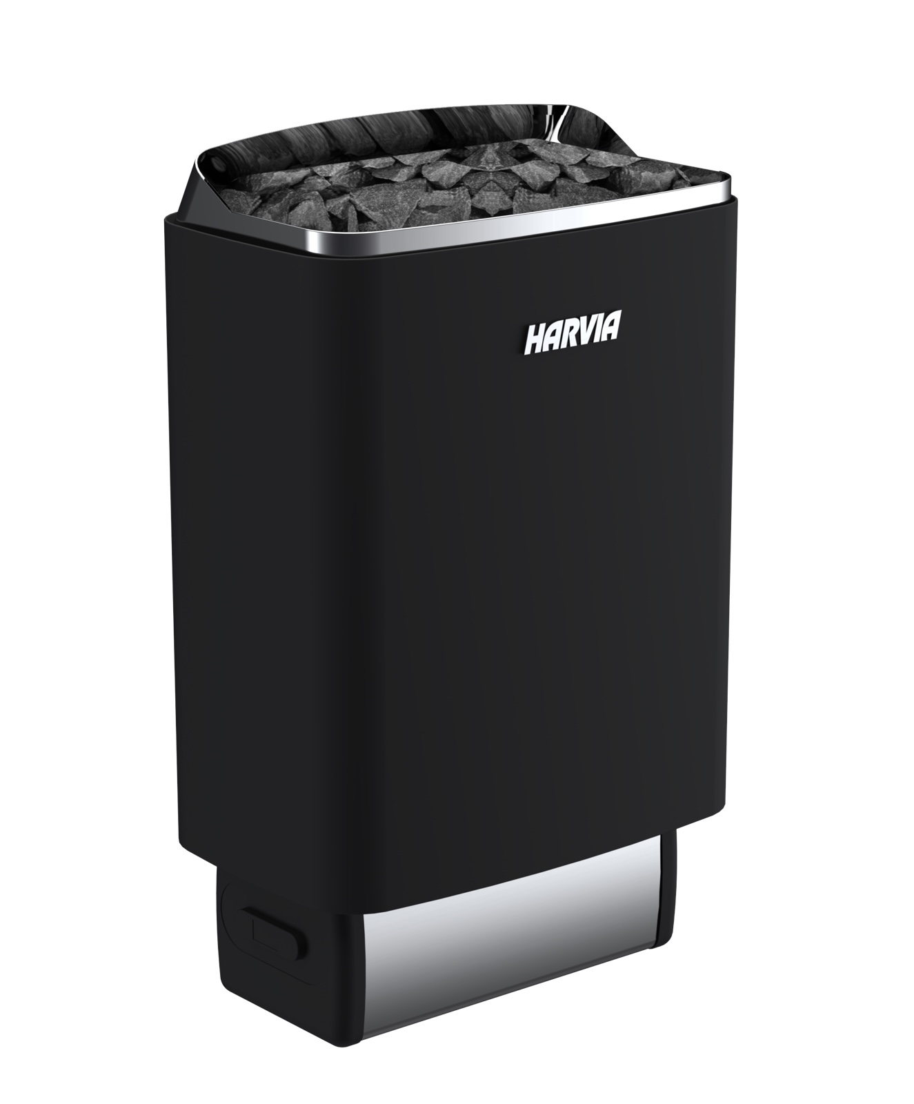 Harvia Top Steel M90E 9 kW finnischer Saunaofen Schwarz elektrischer Saunaofen