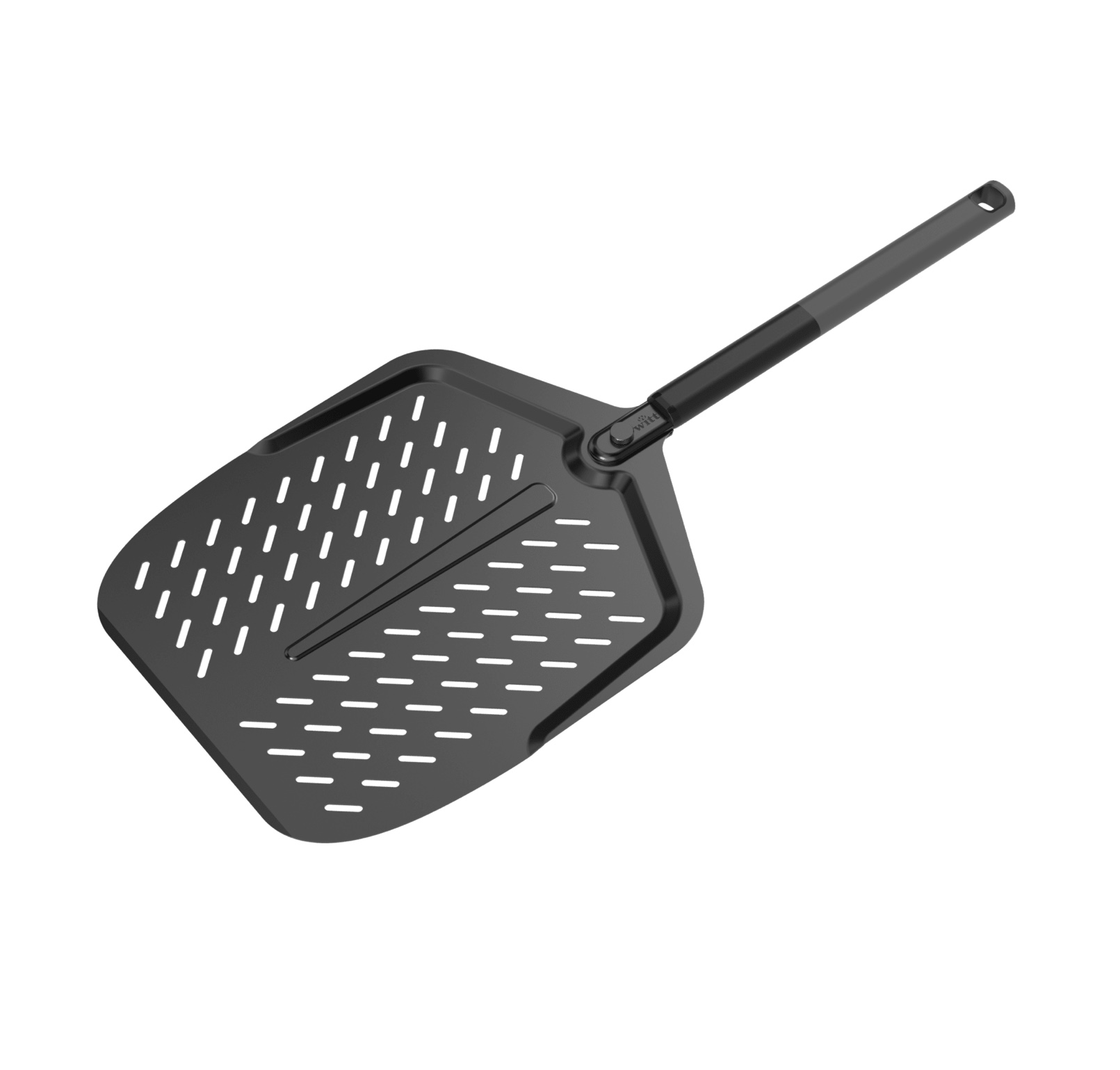 Witt Pizzaschieber 12" - Aluminium Black Edition mit abnehmbarem Softgriff / 30 cm 48651034