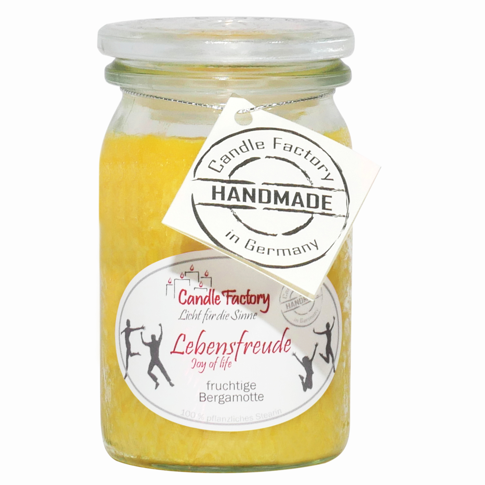 Candle Factory Baby Jumbo Lebensfreude Duftkerze Dekokerze 308176