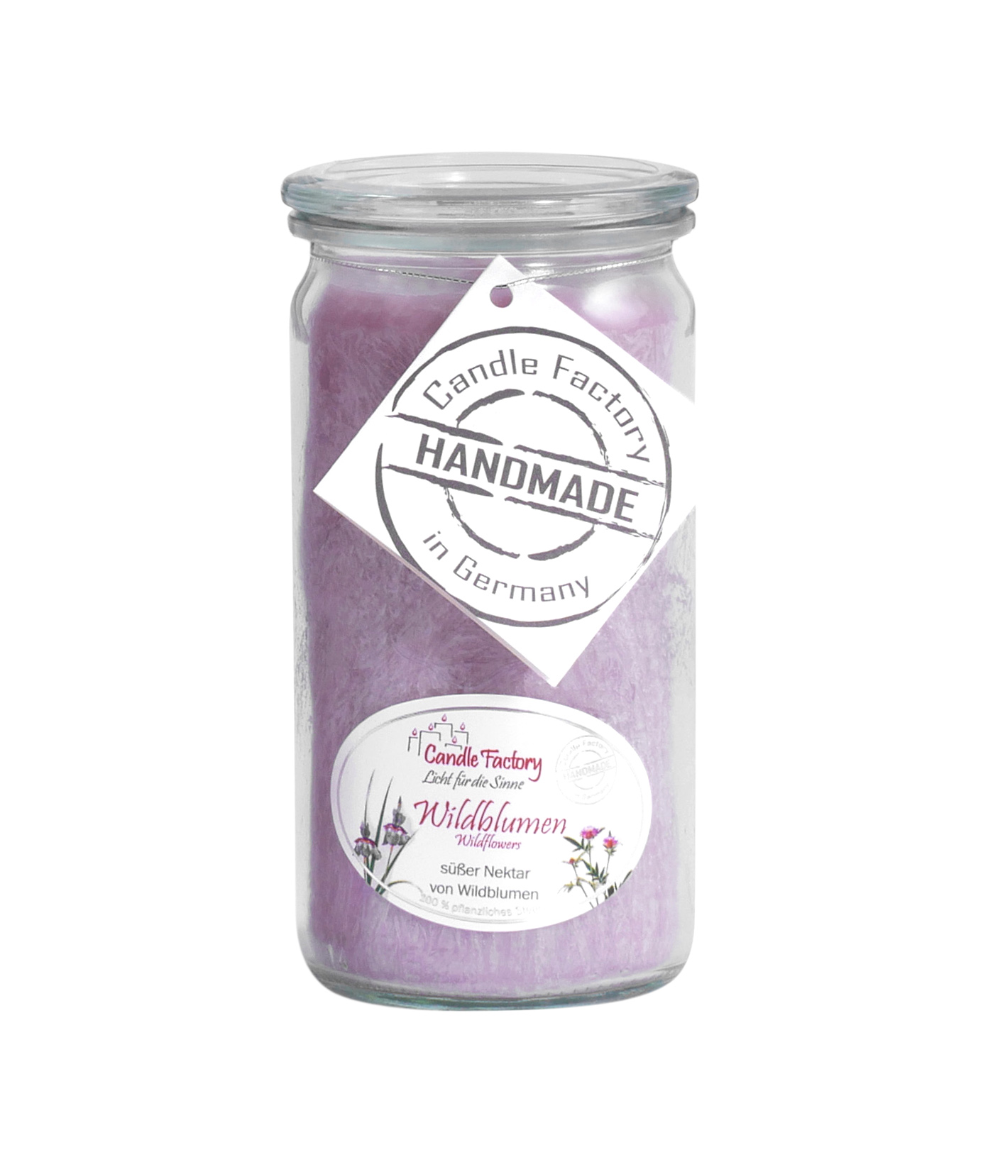 Candle Factory Mini Jumbo Wildblumen Duftkerze Dekokerze 307105