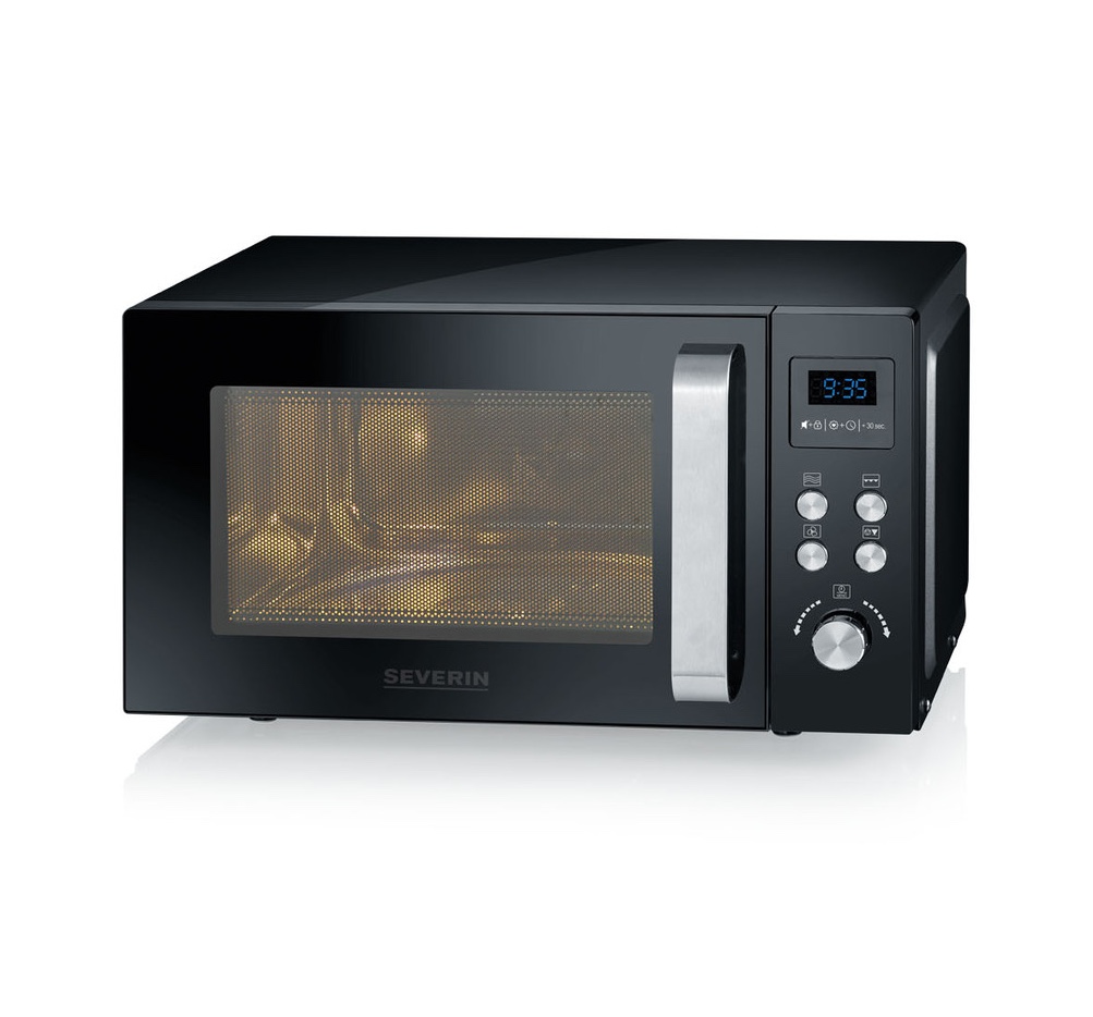 SEVERIN Mikrowelle 3-in-1 mit Grill- und Heißluftfunktion 25 Liter MW 7752