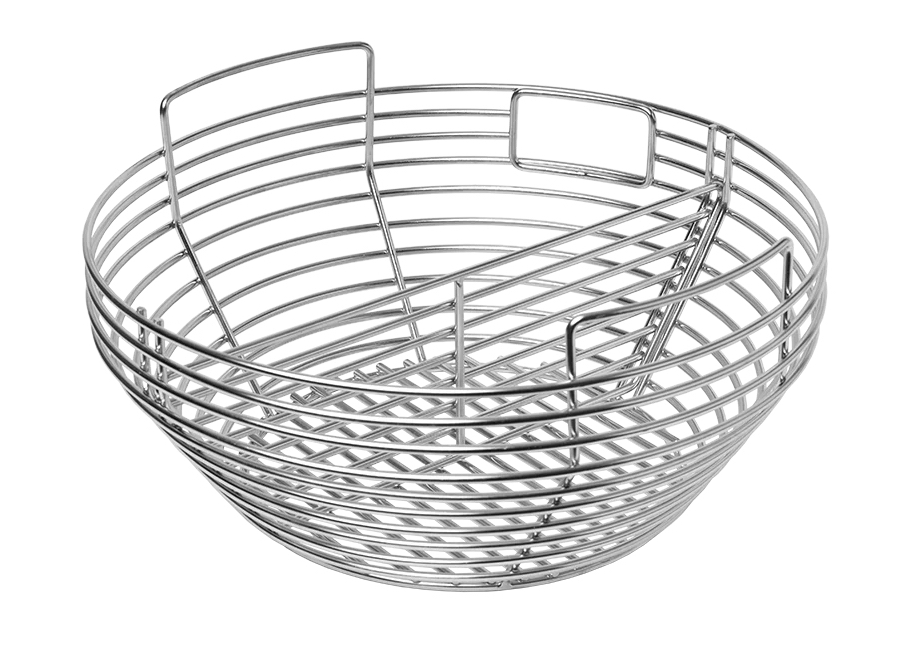 Monolith CLASSIC Kohlekorb geteilt Edelstahl für Monolith Classic 201046-C