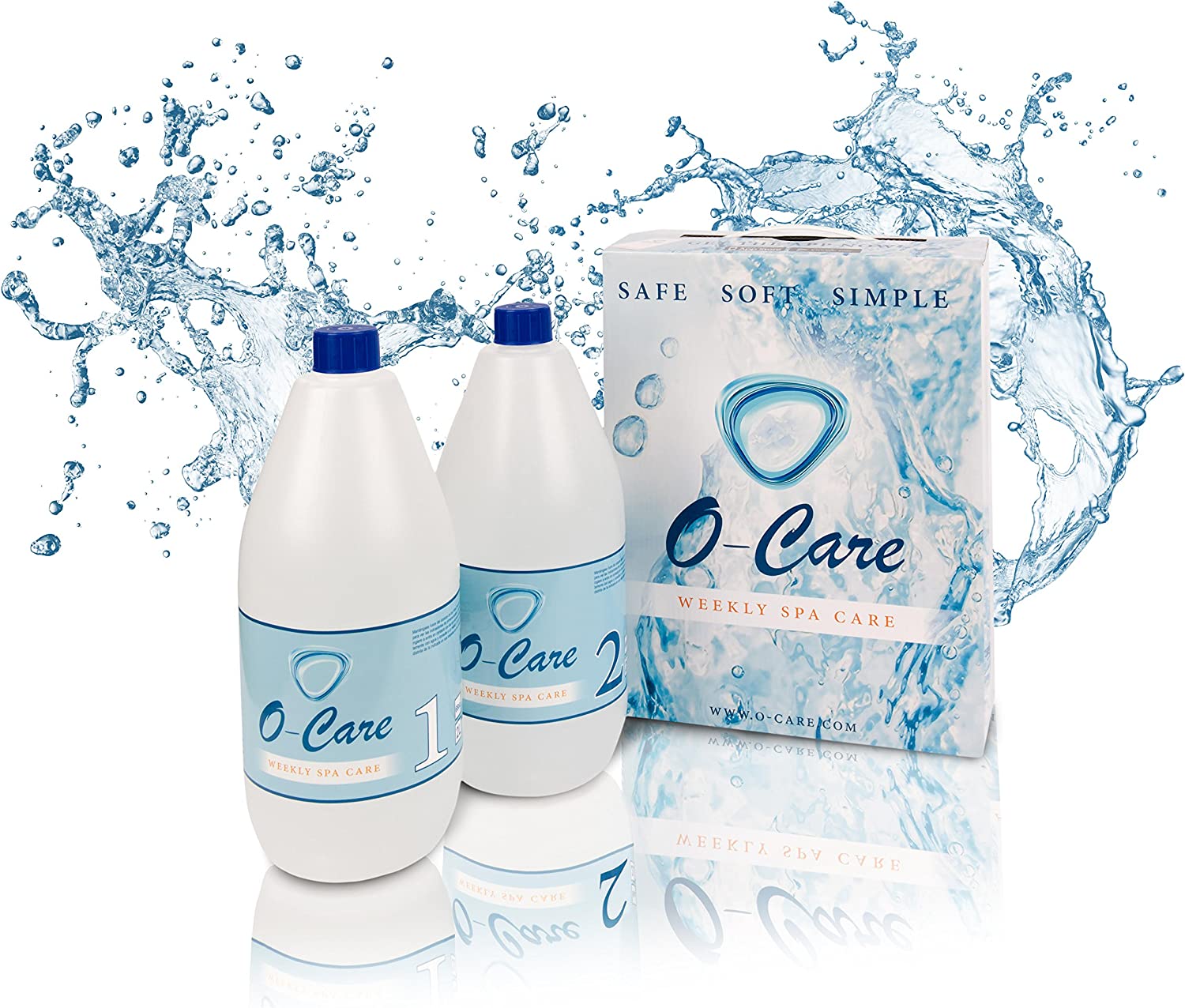 O-Care Weekly Spa Care Natürliche Wasserpflege für Whirlpools Wasserpflegeset