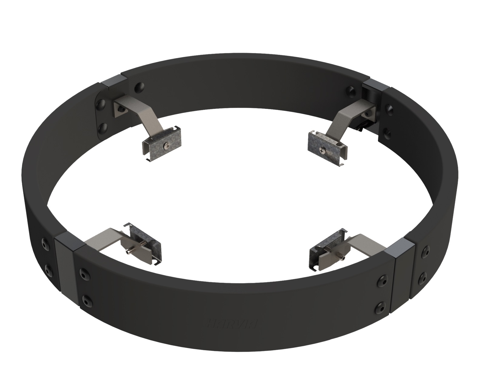 Harvia HPO3 Schutzreling für Legend Home 7 kW und 11 kW Schwarz