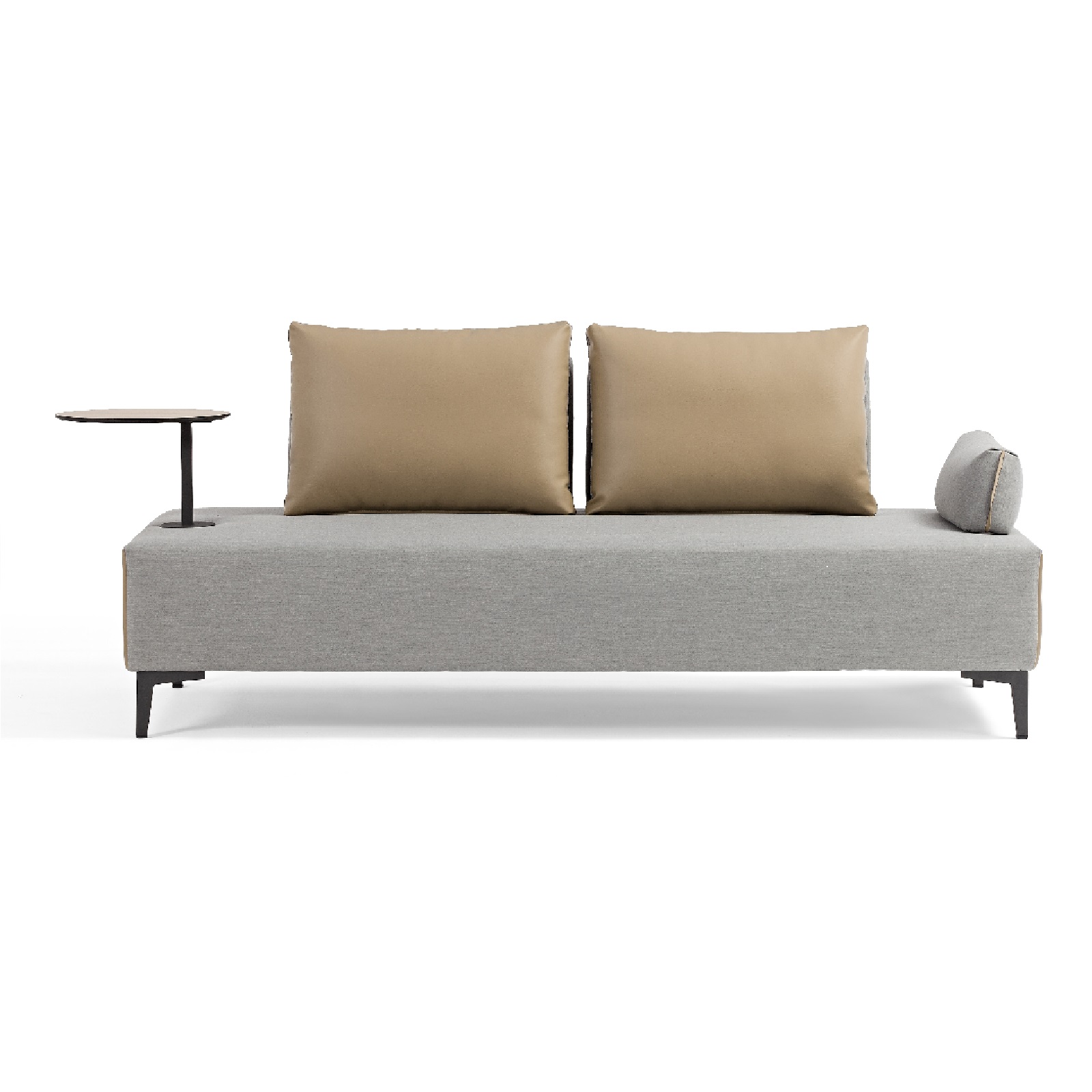 Inko Multifunktions-Sofa Lavacca light grey/caramell variables Loungesofa Outdoorsofa