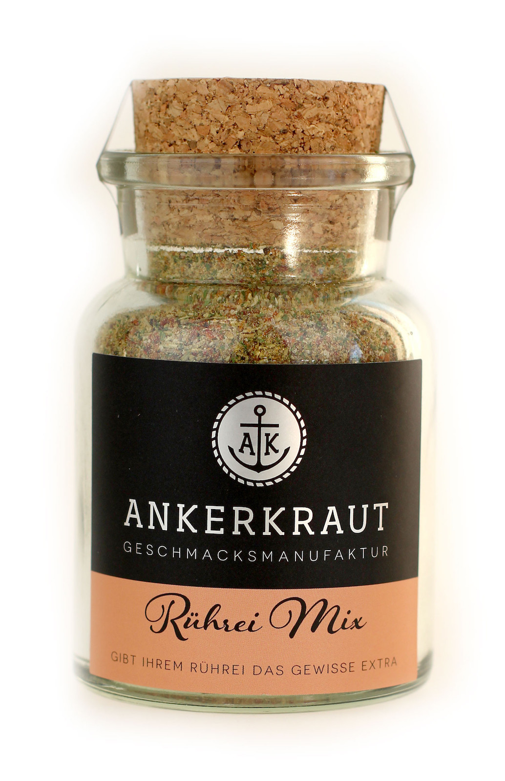 Ankerkraut Rührei Mix Gewürzmischung im Korkenglas 80 g Gewürzzubereitung