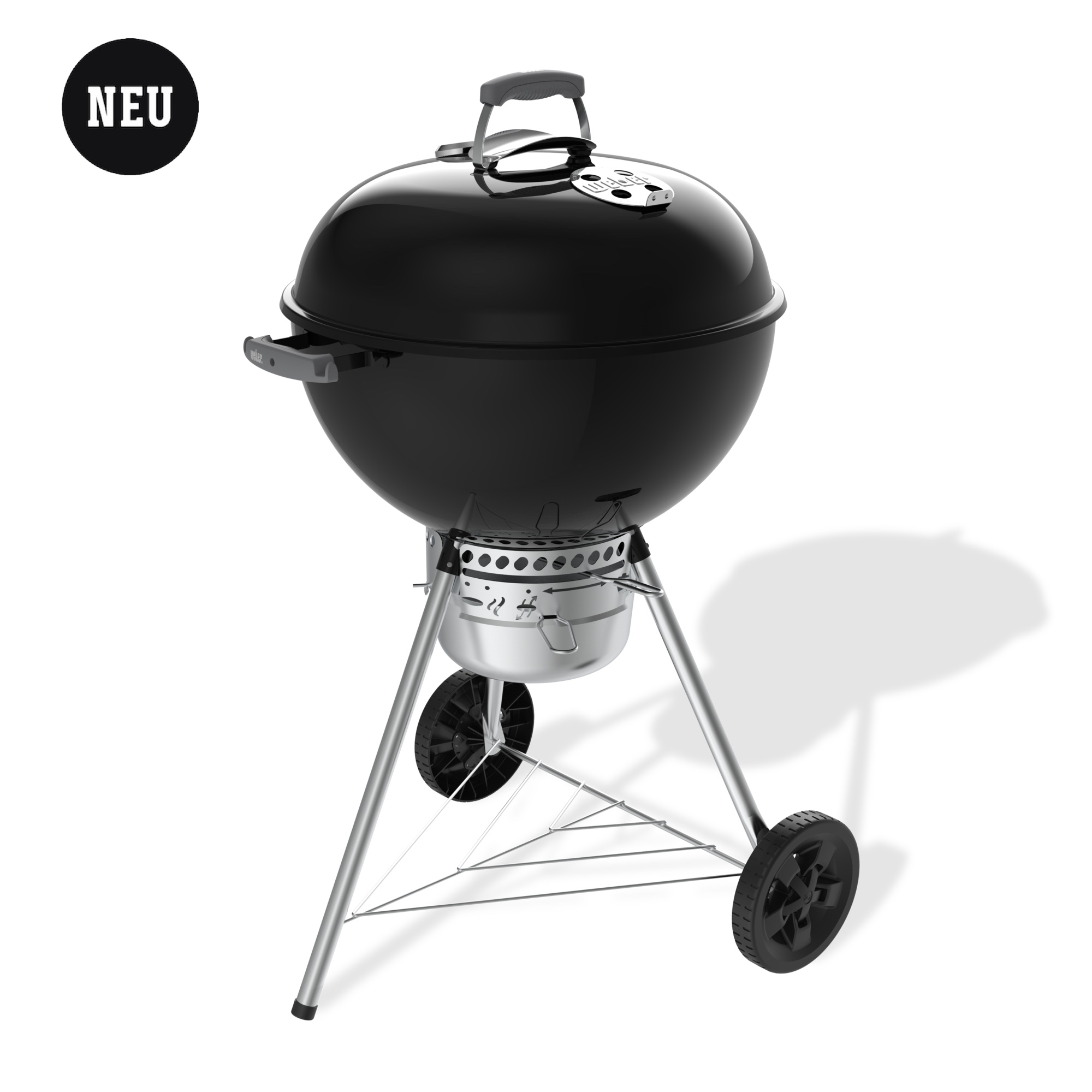 Weber Original Kettle Premium GBS Holzkohlegrill Ø 57 cm Black 1502210