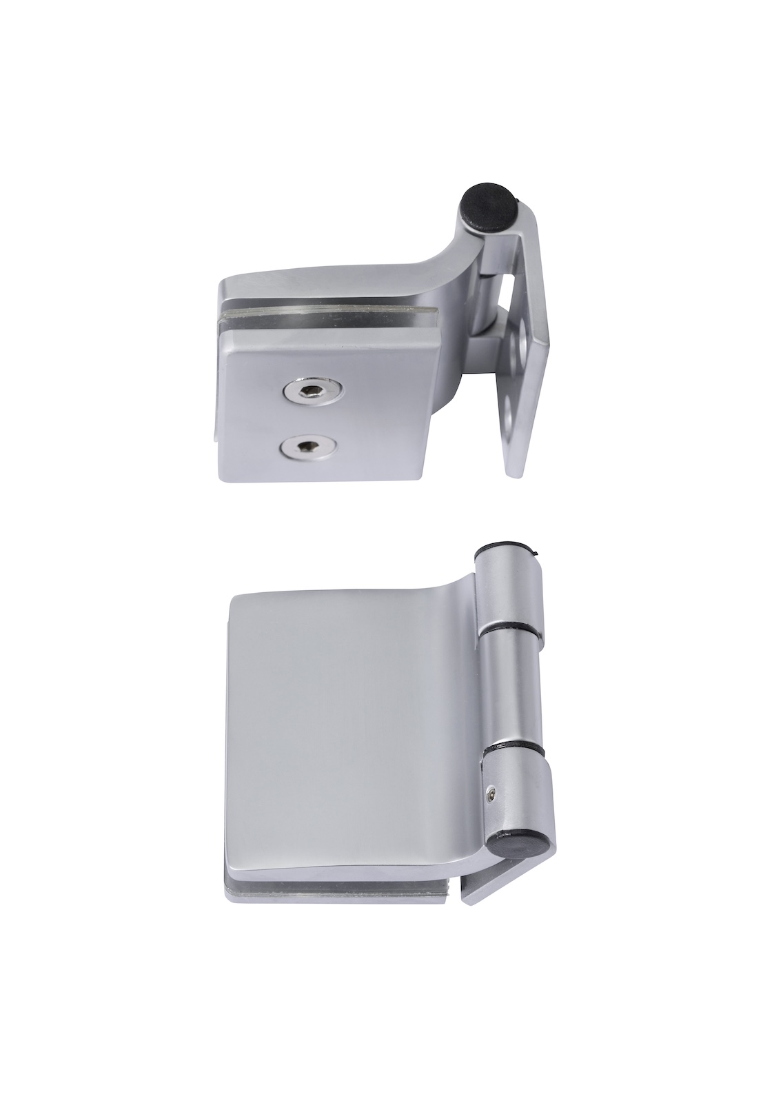 Infraworld Türband eckig 1x für Saunatüren 1 Stück für 6 bzw 8 mm Glastür