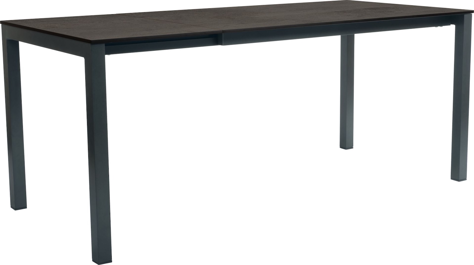 Stern Classic Ausziehtisch Gartentisch Dining-Tisch Aluminium 130/180x80 cm