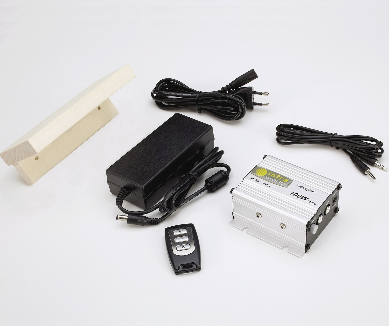 Infraworld Audio System mit Bluetooth für Infrarotkabine und Sauna