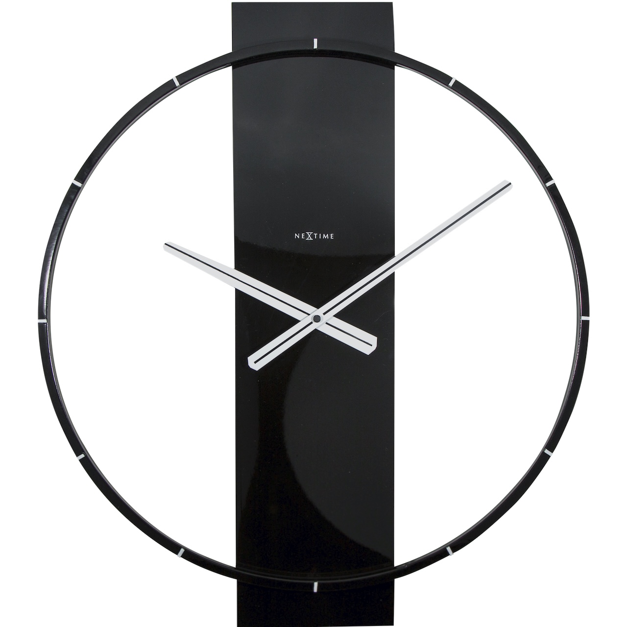 NeXtime Wanduhr 3195ZW 50,8 x 28,2 cm Innenbereich