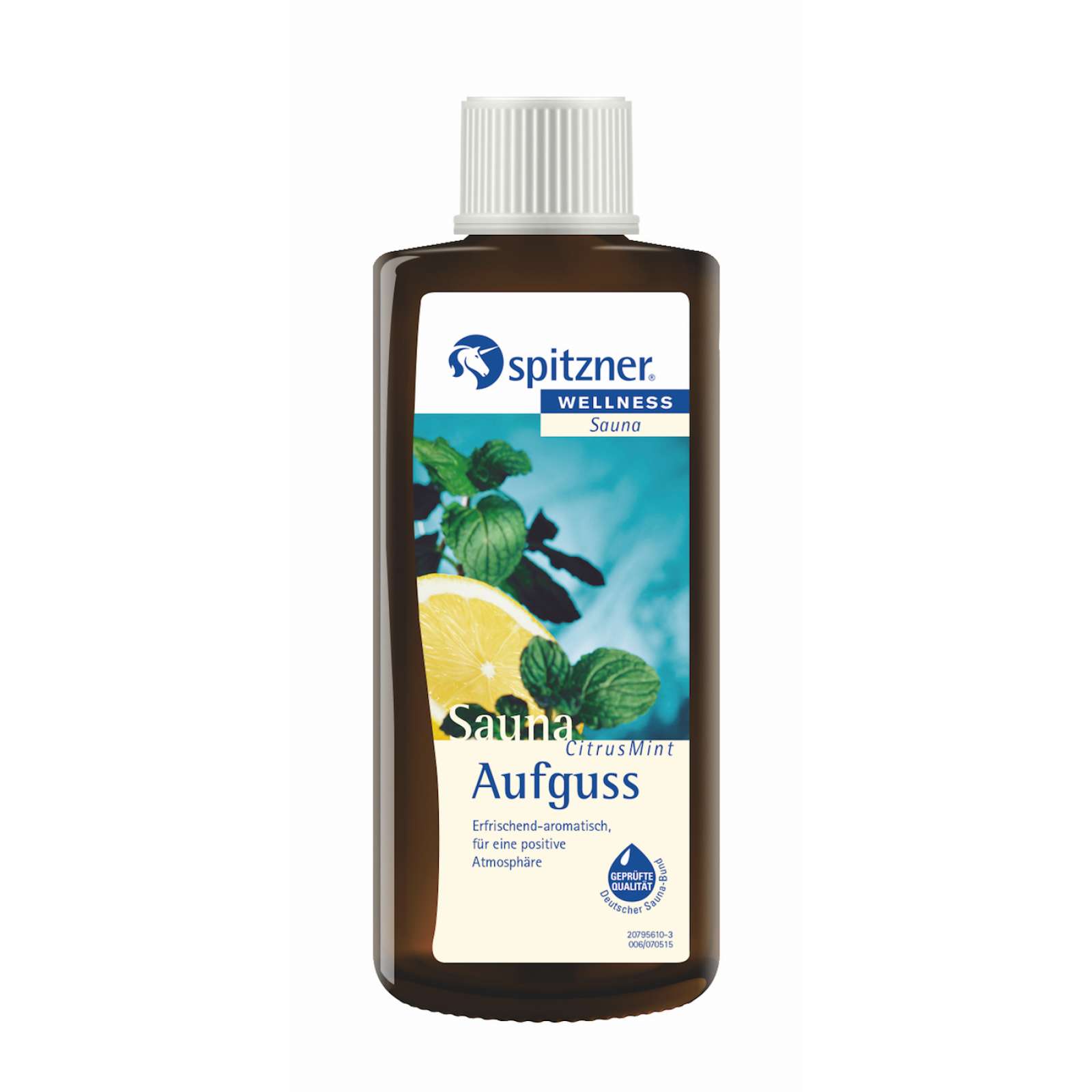 Spitzner Saunaaufguss Set Vital & Frisch 3x 190 ml Citrus-Mint, Lemongras, Grüntee-Avocado