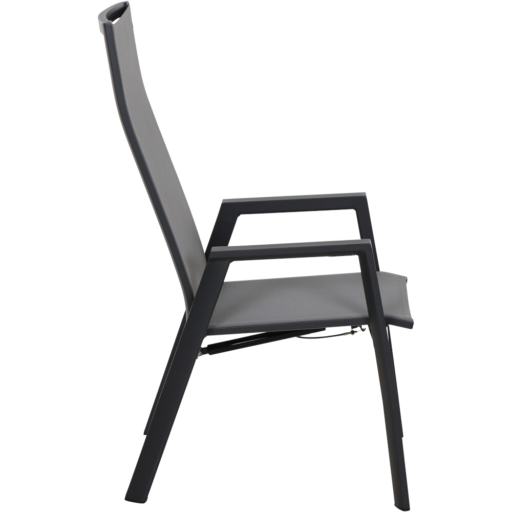 Siena Garden Dining Move Sessel London Aluminium matt anthrazit Hochlehner N62003
