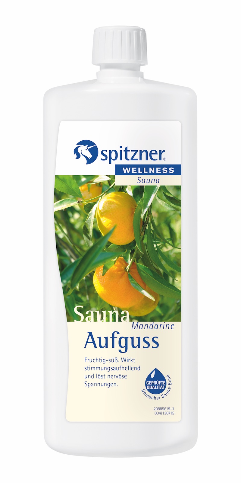 Spitzner Saunaaufguss Mandarine 1 Liter 8850007